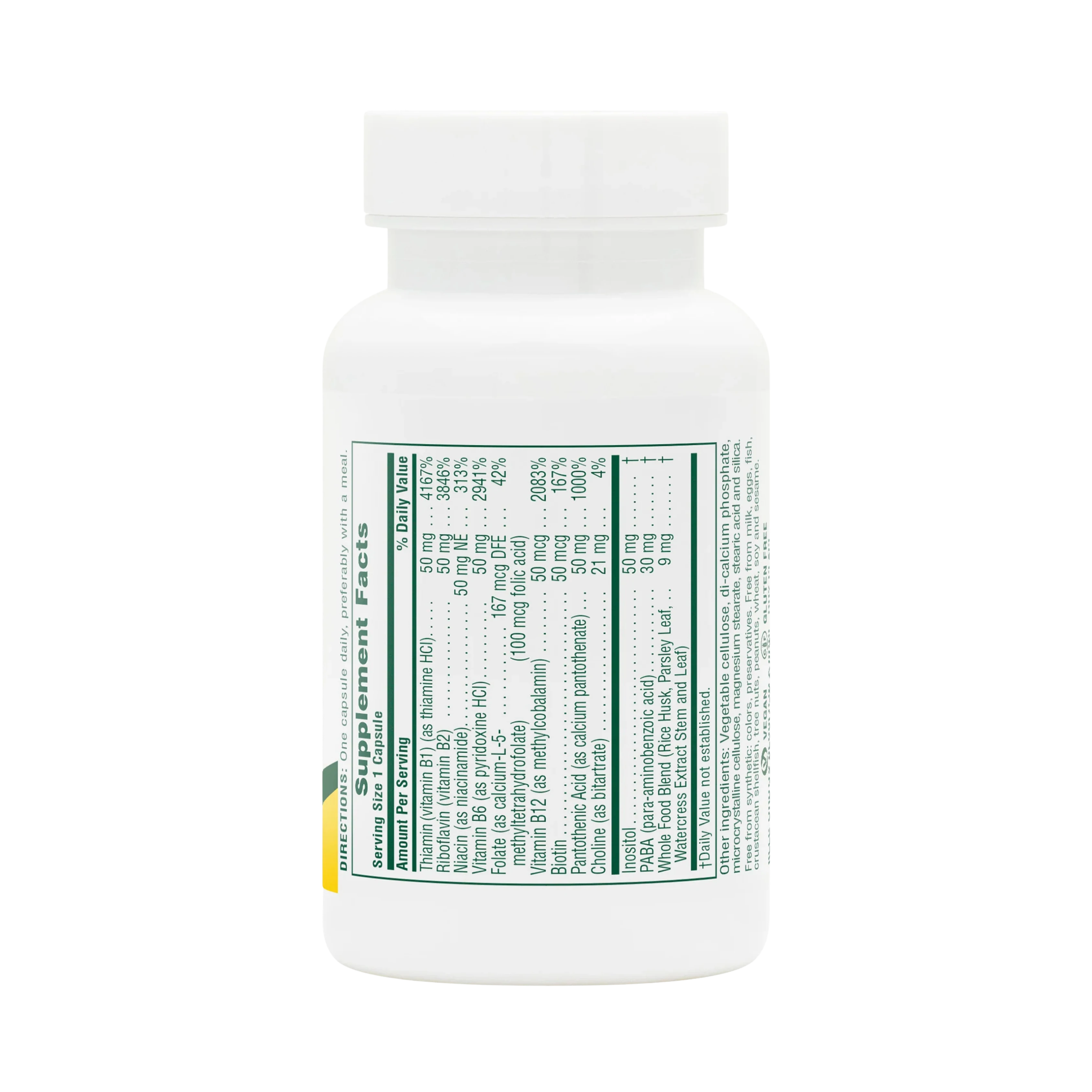NaturesPlus, High Potency Super B-50, 60 Capsules