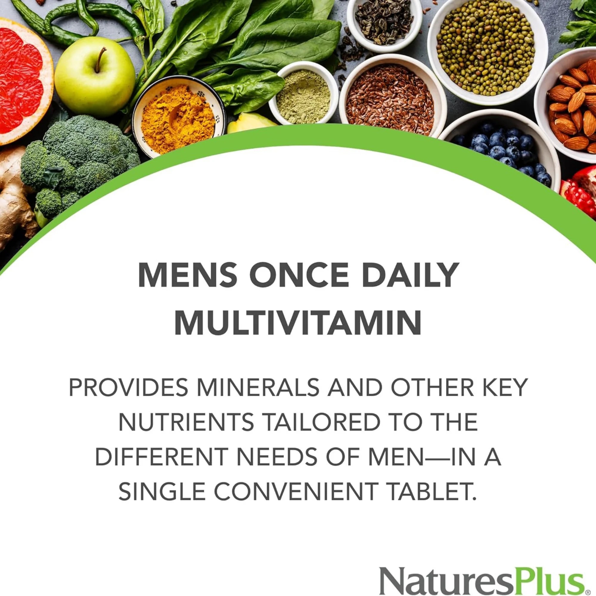 NaturesPlus, His Journey, Once Daily Multi, 30 Tablets