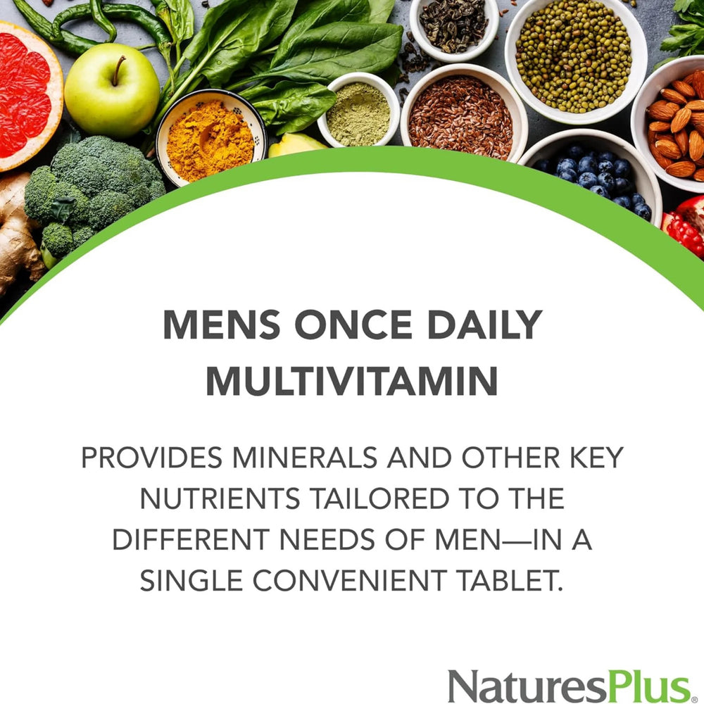 NaturesPlus, His Journey, Once Daily Multi, 30 Tablets