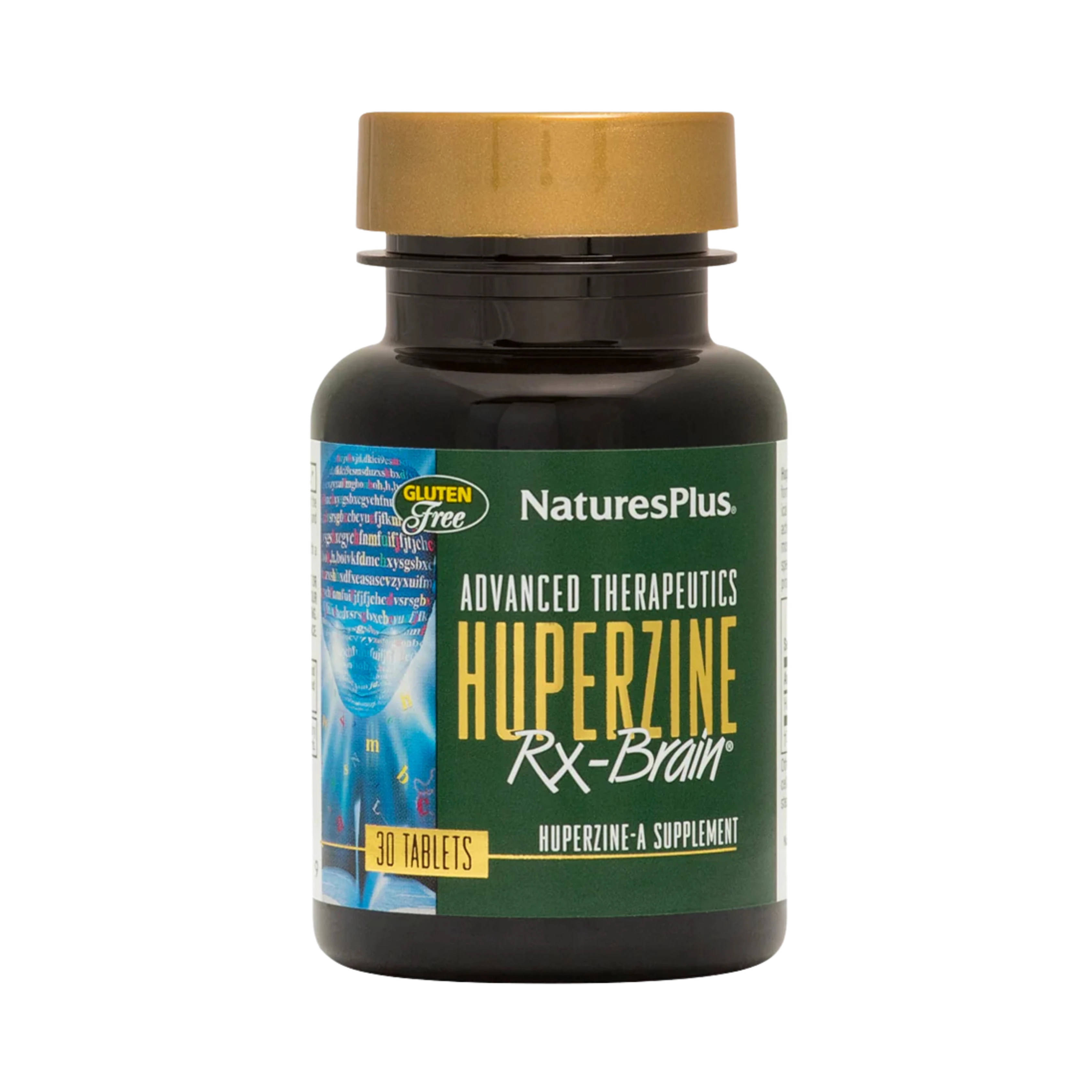 NaturesPlus, Huperzine Rx-Brain, 50 Mcg, 30 Vegetarian Tablets