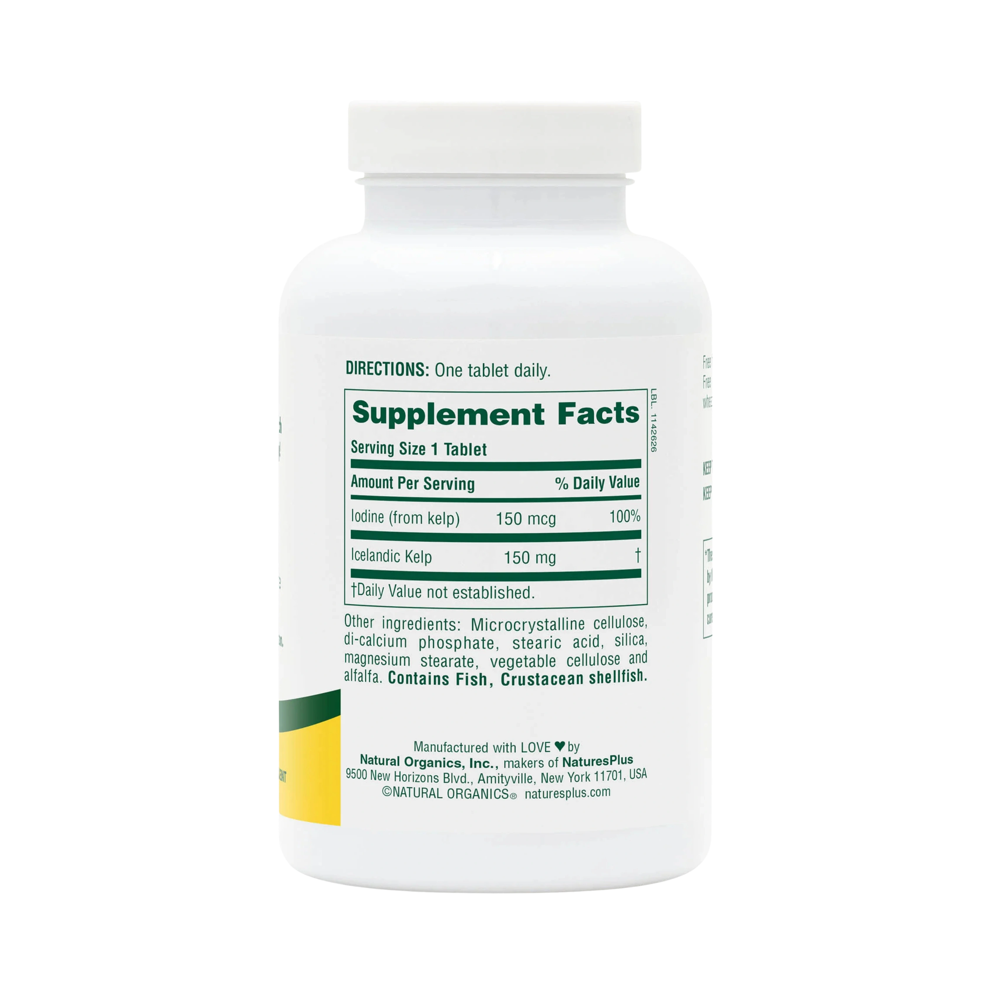 NaturesPlus, Icelandic Kelp, 300 Tablets