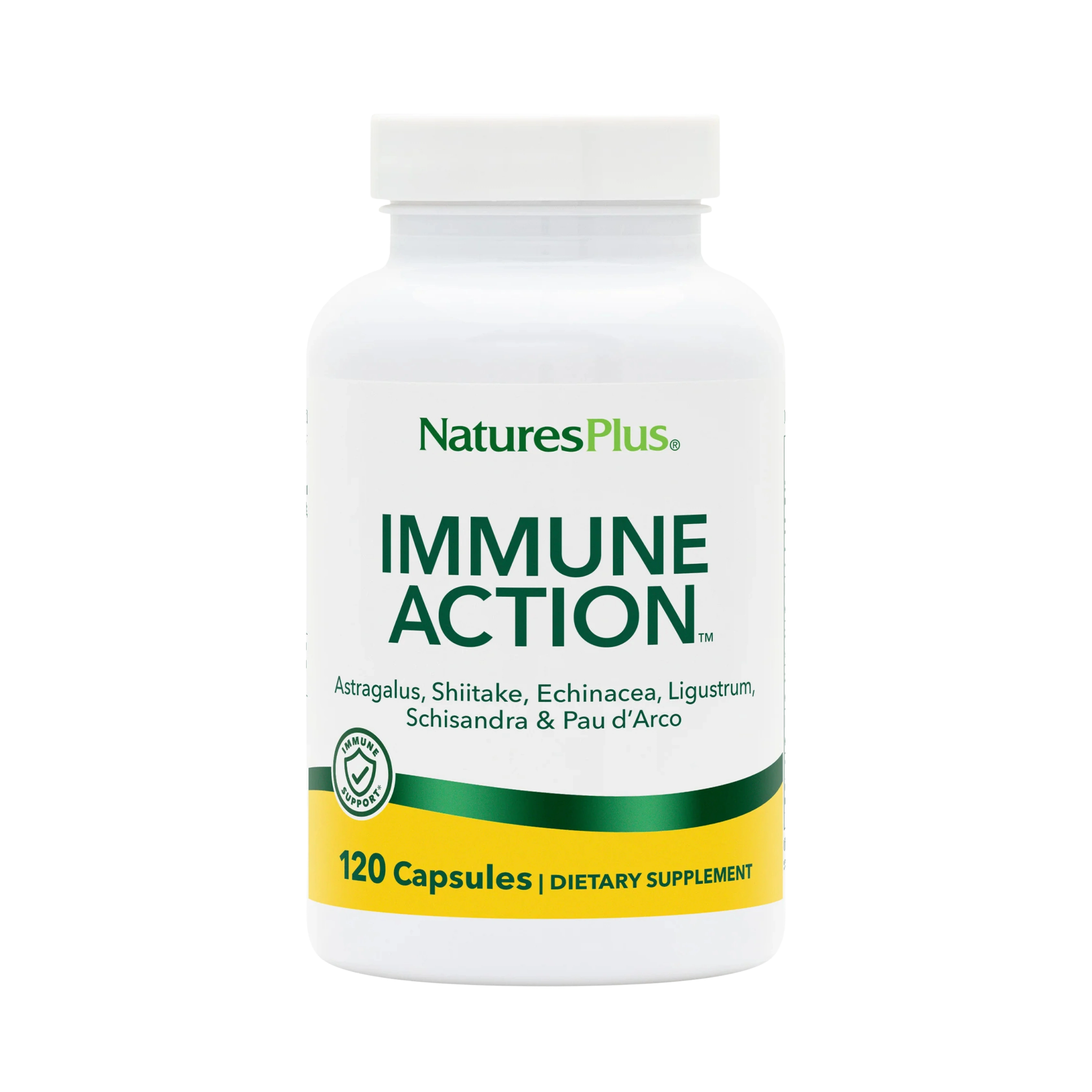 NaturesPlus, Immune Action, 120 Capsules