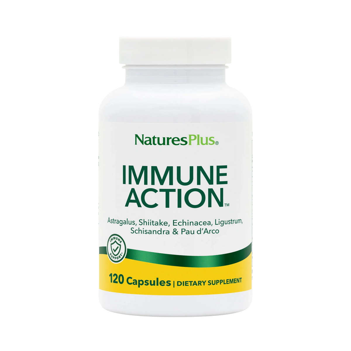 NaturesPlus, Immune Action, 120 Capsules