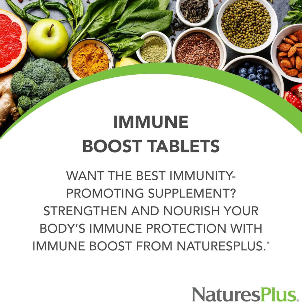 NaturesPlus, Immune Boost, 60 Tablets