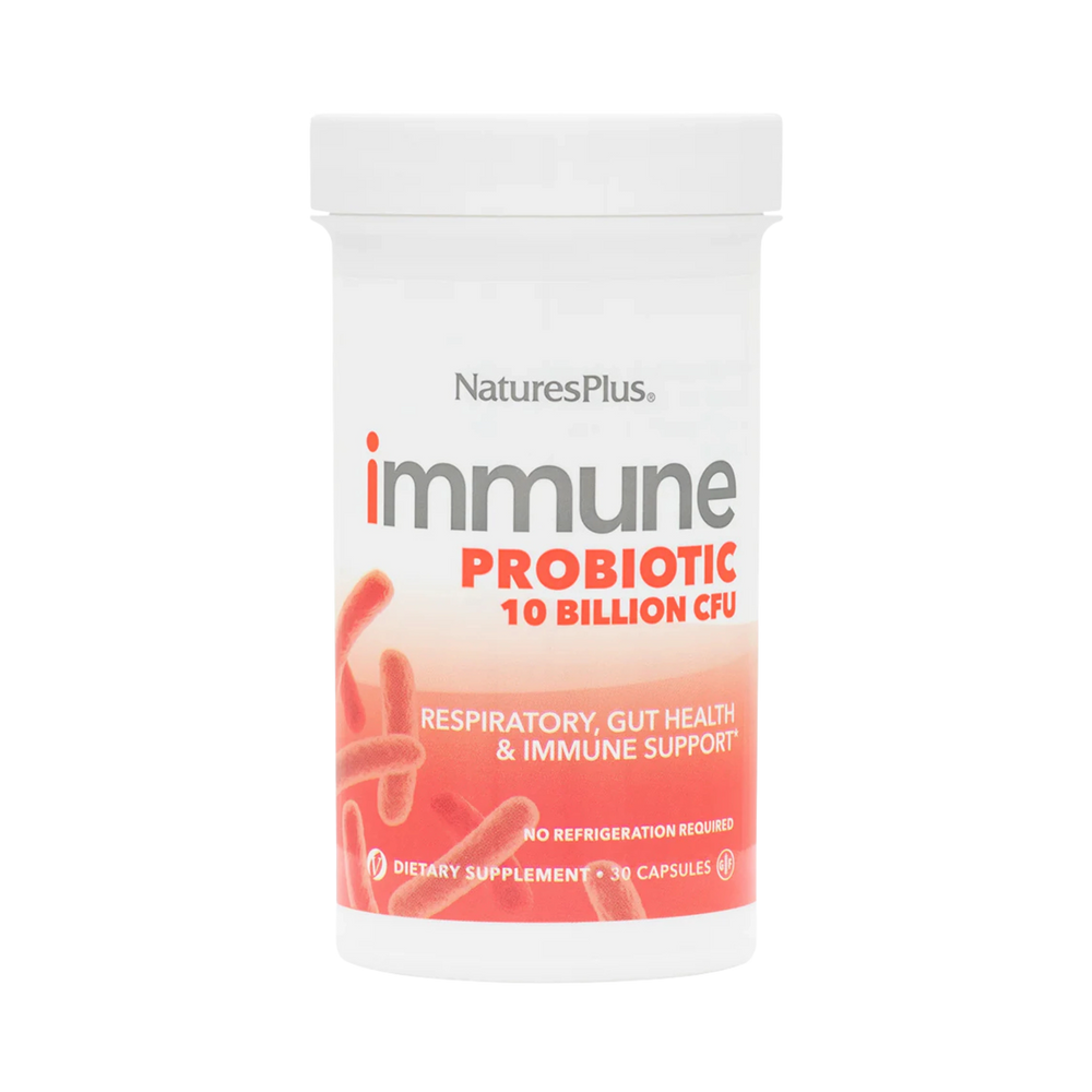NaturesPlus, Immune Probiotic, 10 Billion CFU, 30 Capsules