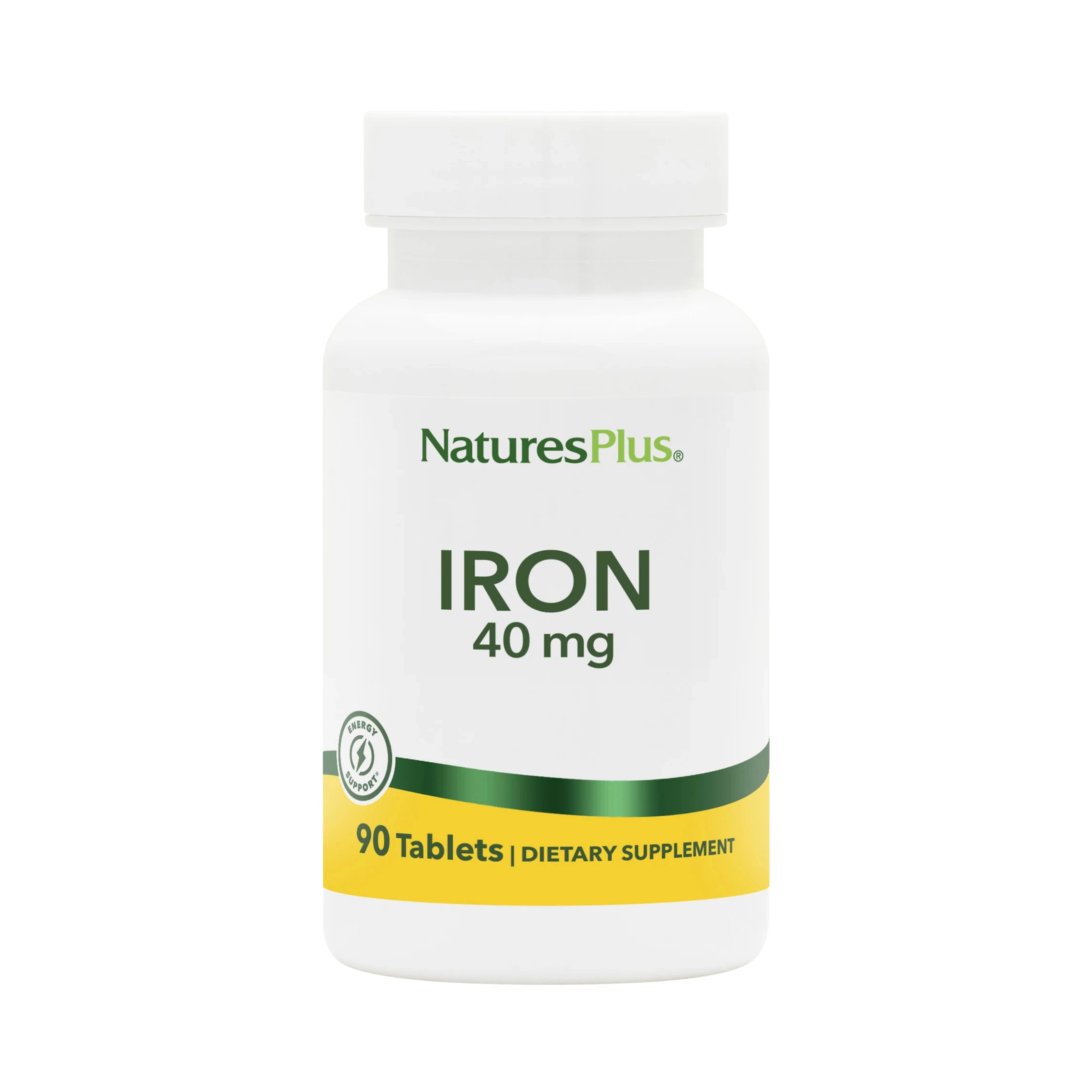 NaturesPlus, Iron, 40 Mg, 90 Tablets