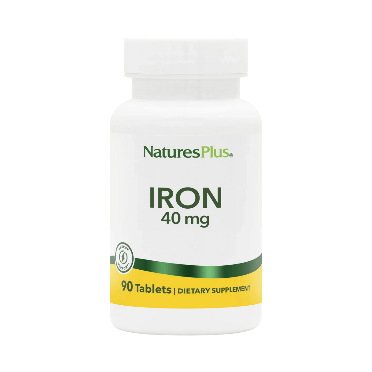 NaturesPlus, Iron, 40 Mg, 90 Tablets