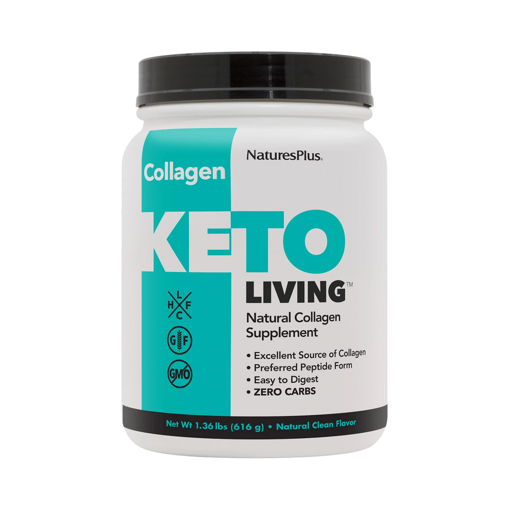 NaturesPlus, KetoLiving, Natural Collagen, 1.36 Lbs