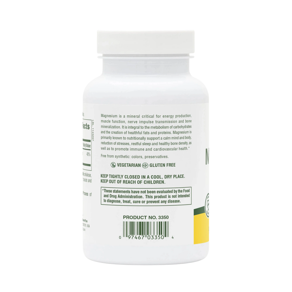 NaturesPlus, Magnesium, 200 Mg, 90 Tablets