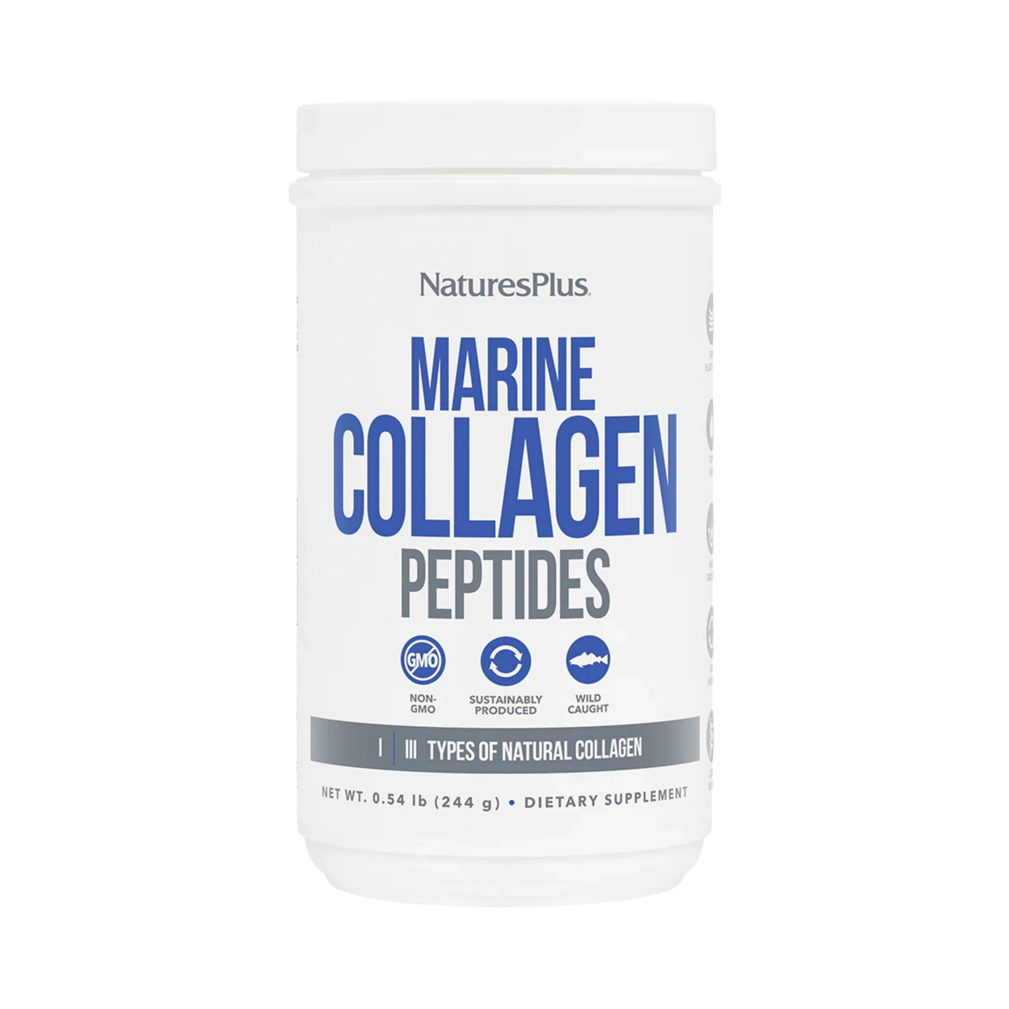NaturesPlus, Marine Collagen Peptides, 0.53 Lb