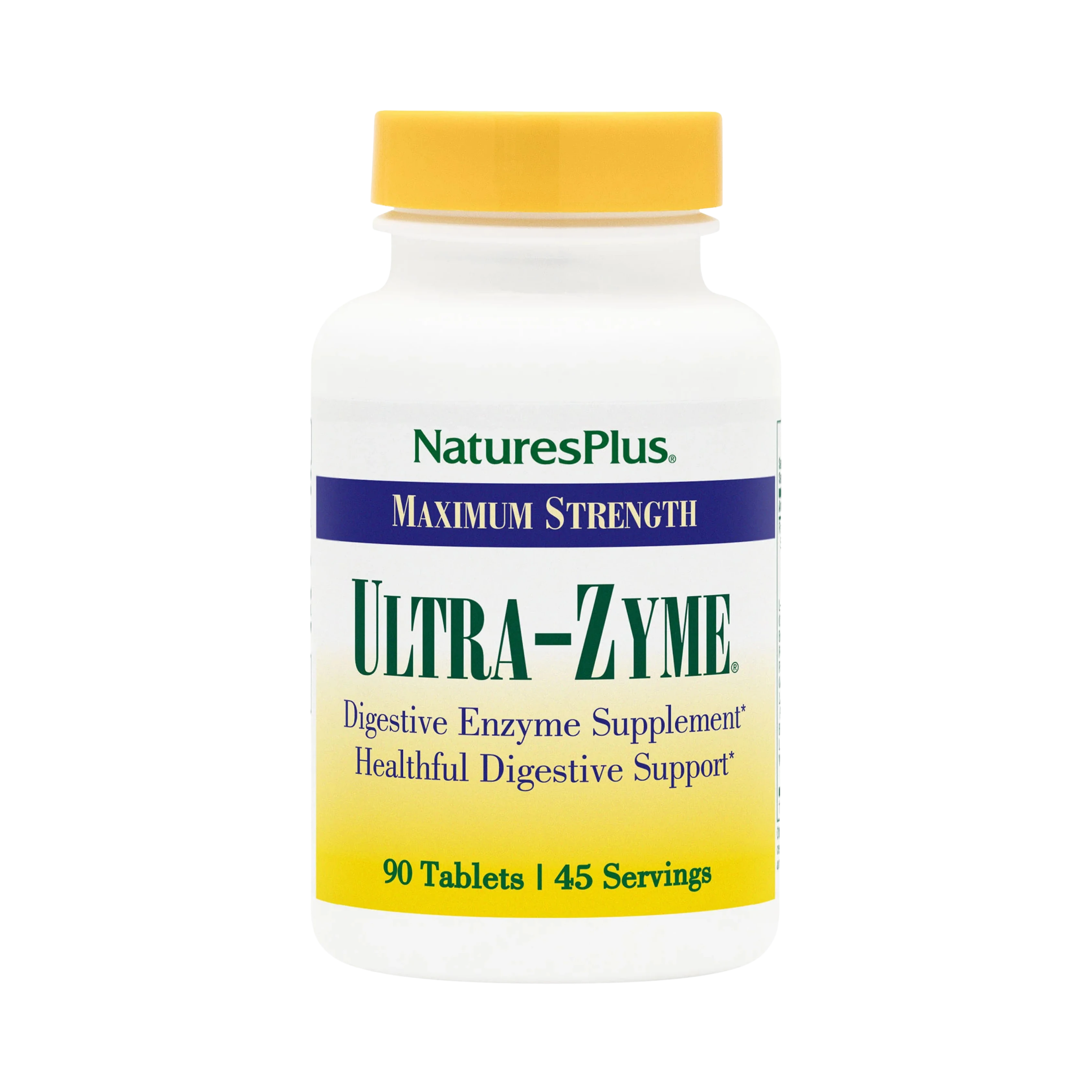 NaturesPlus, Maximum Strength, Ultra-Zyme, 90 Tablets