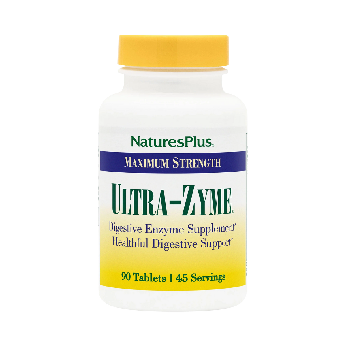 NaturesPlus, Maximum Strength, Ultra-Zyme, 90 Tablets