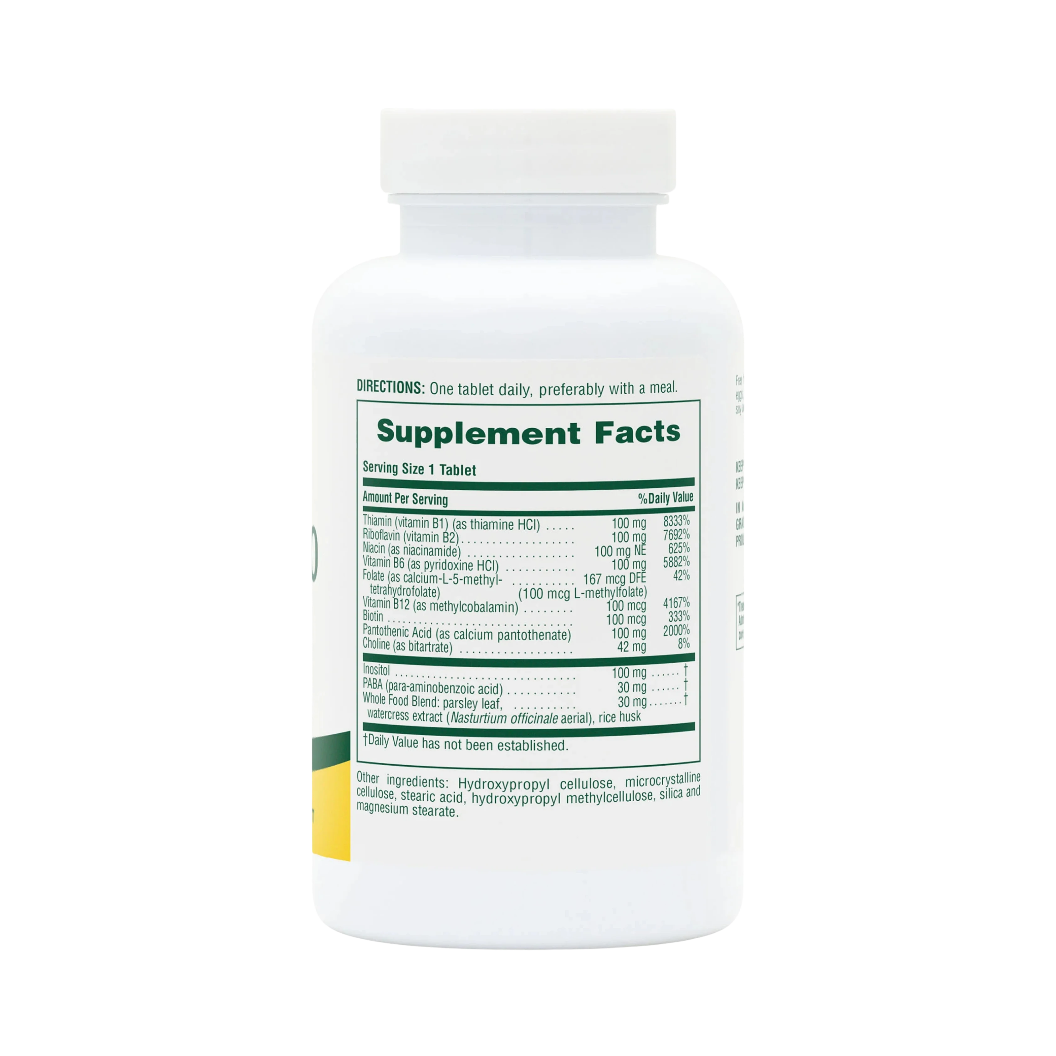 NaturesPlus, Mega B-100 Time Release, 90 Sustained Release Tablet