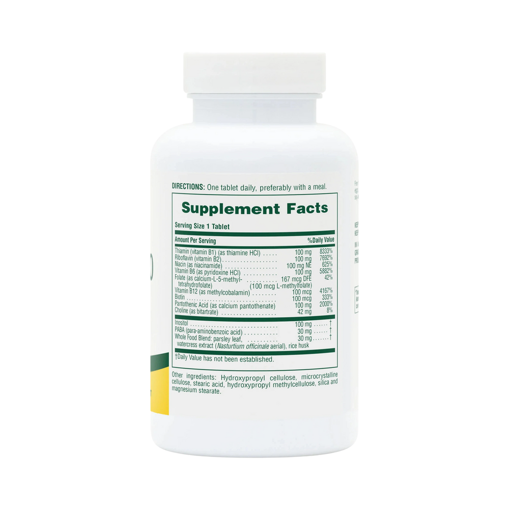 NaturesPlus, Mega B-100 Time Release, 90 Sustained Release Tablet