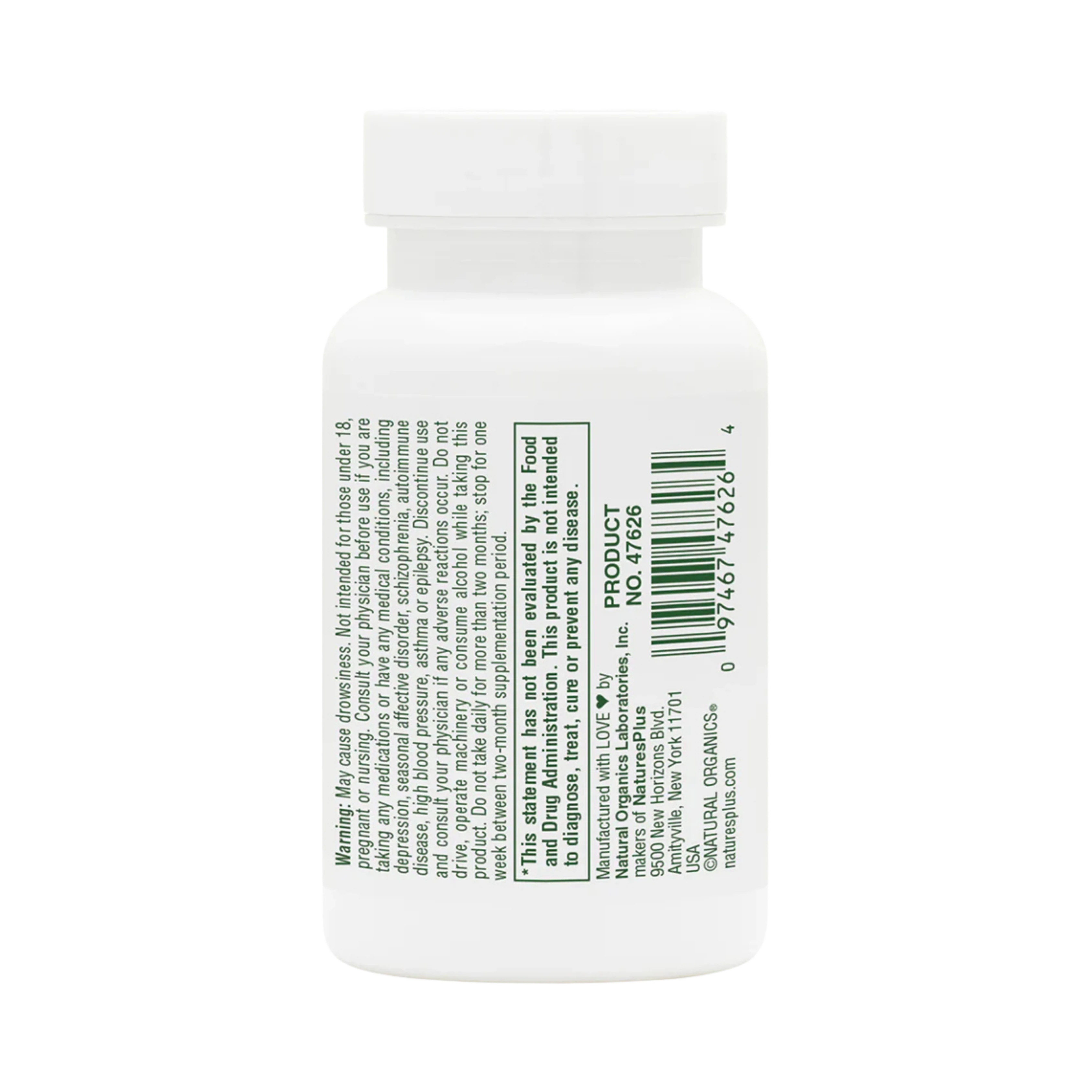 NaturesPlus, Melatonin, 5 Mg, 90 Tablets
