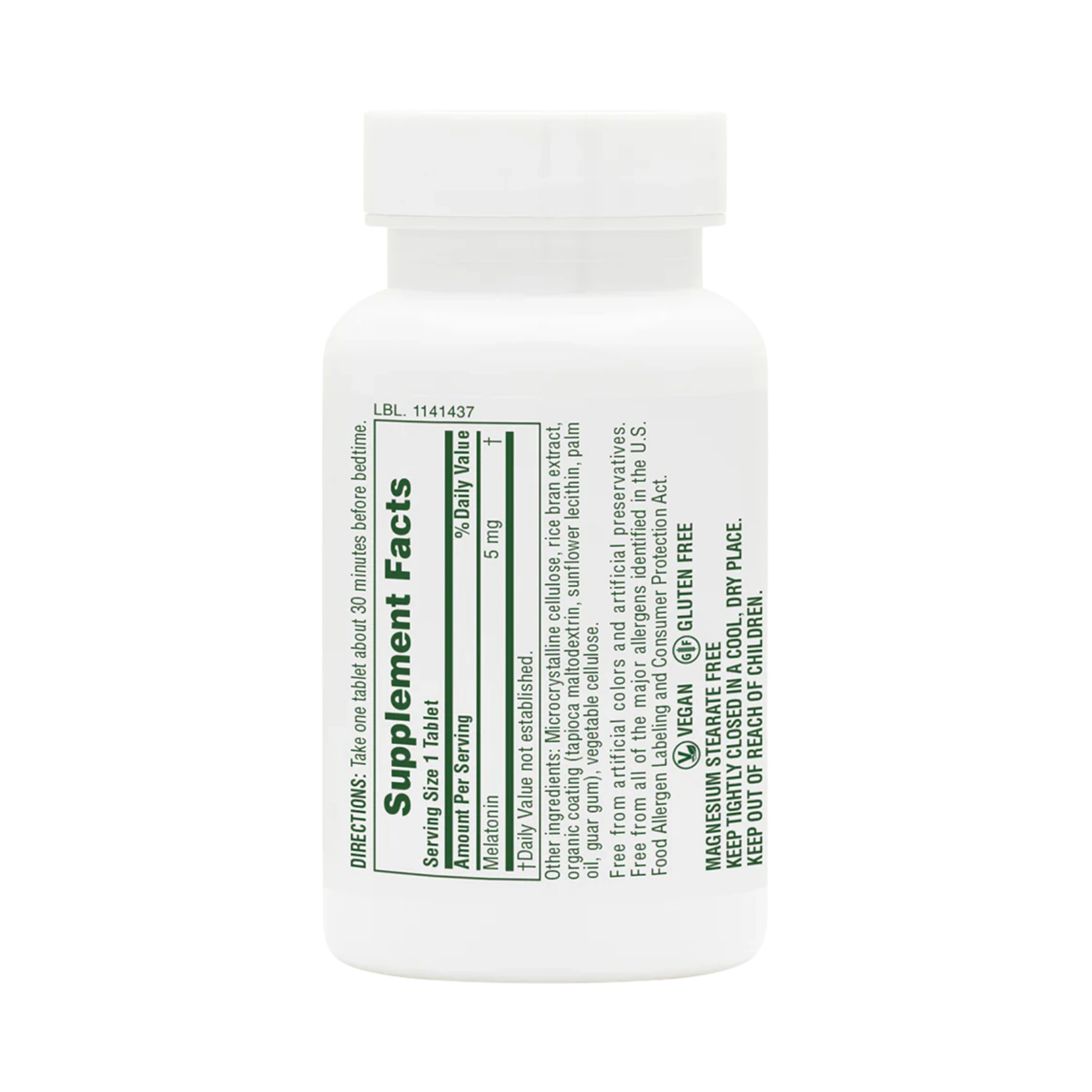 NaturesPlus, Melatonin, 5 Mg, 90 Tablets