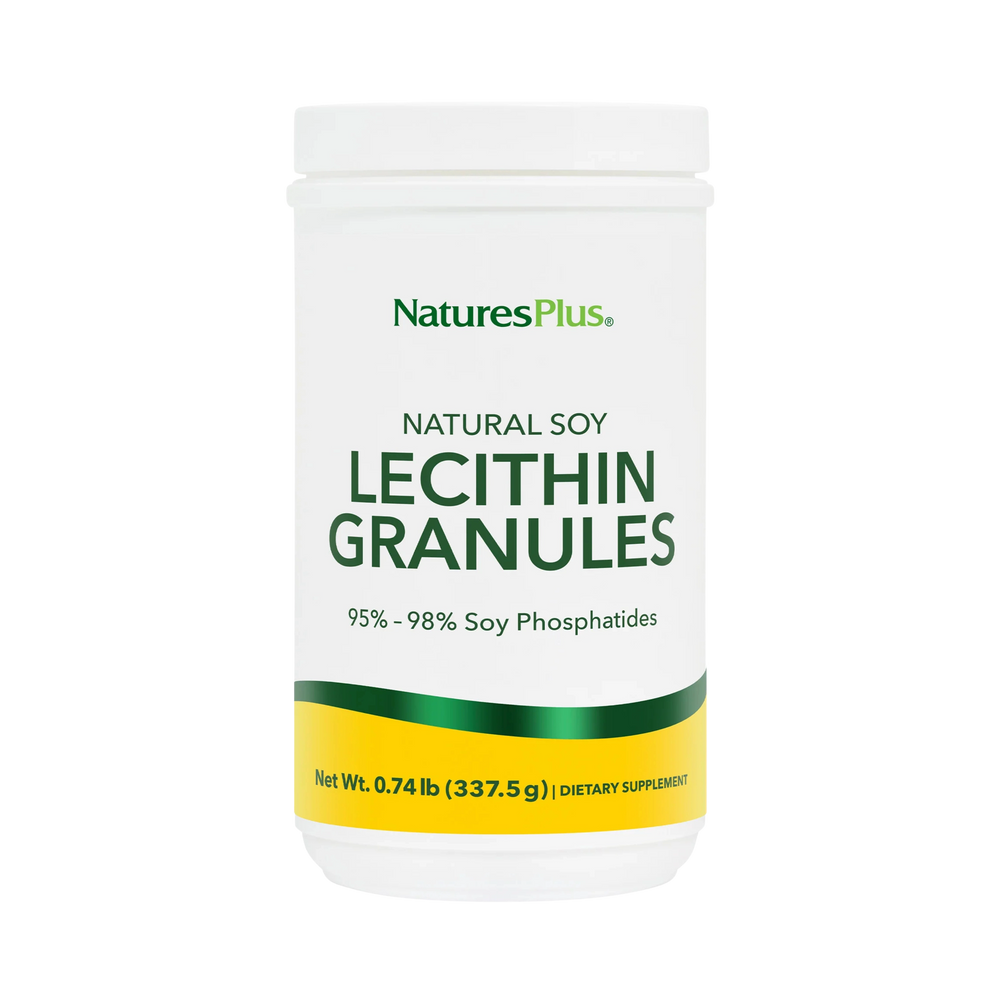 NaturesPlus, Natural Soy Lecithin Granules, 0.74 Lb