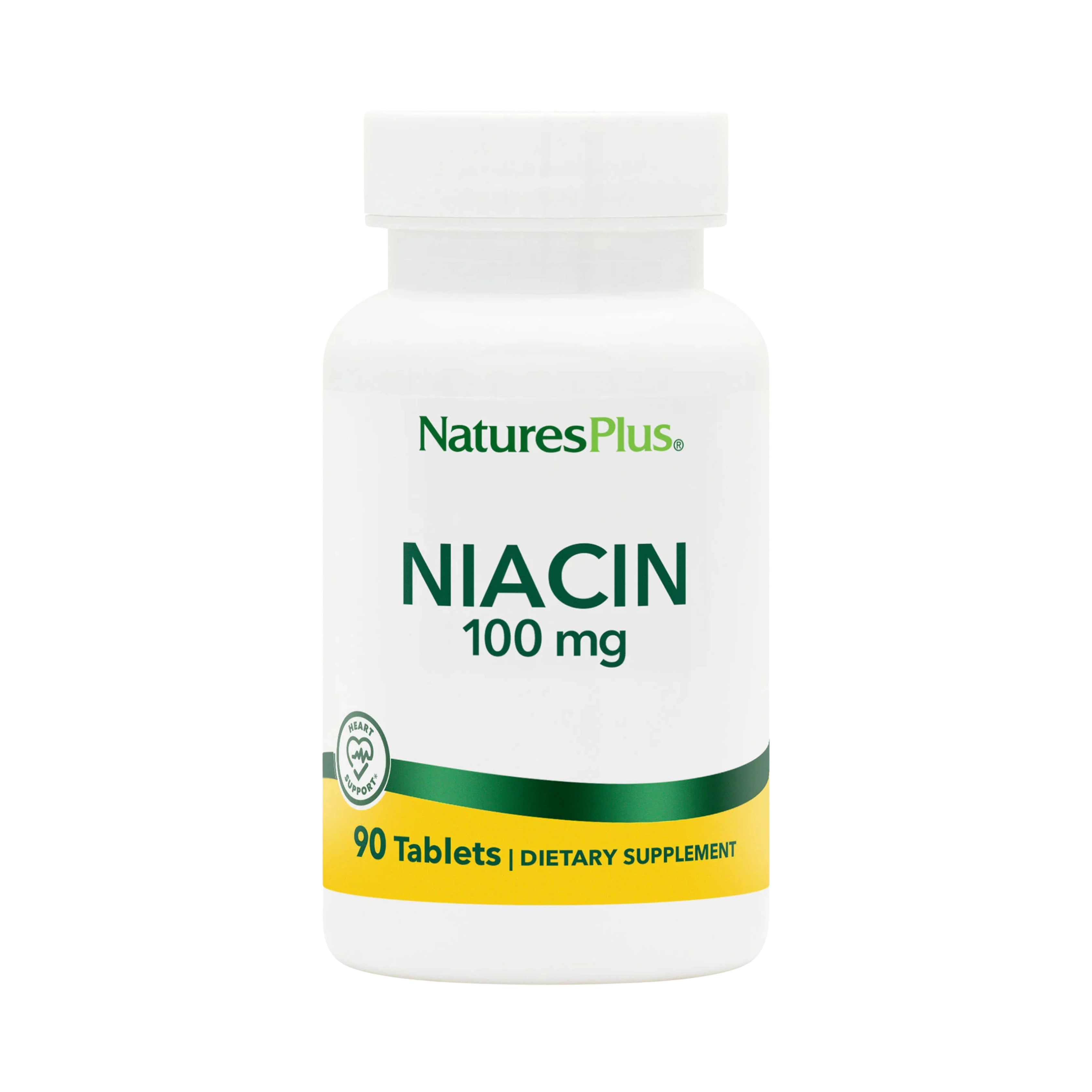 NaturesPlus, Niacin, 100 Mg, 90 Tablets