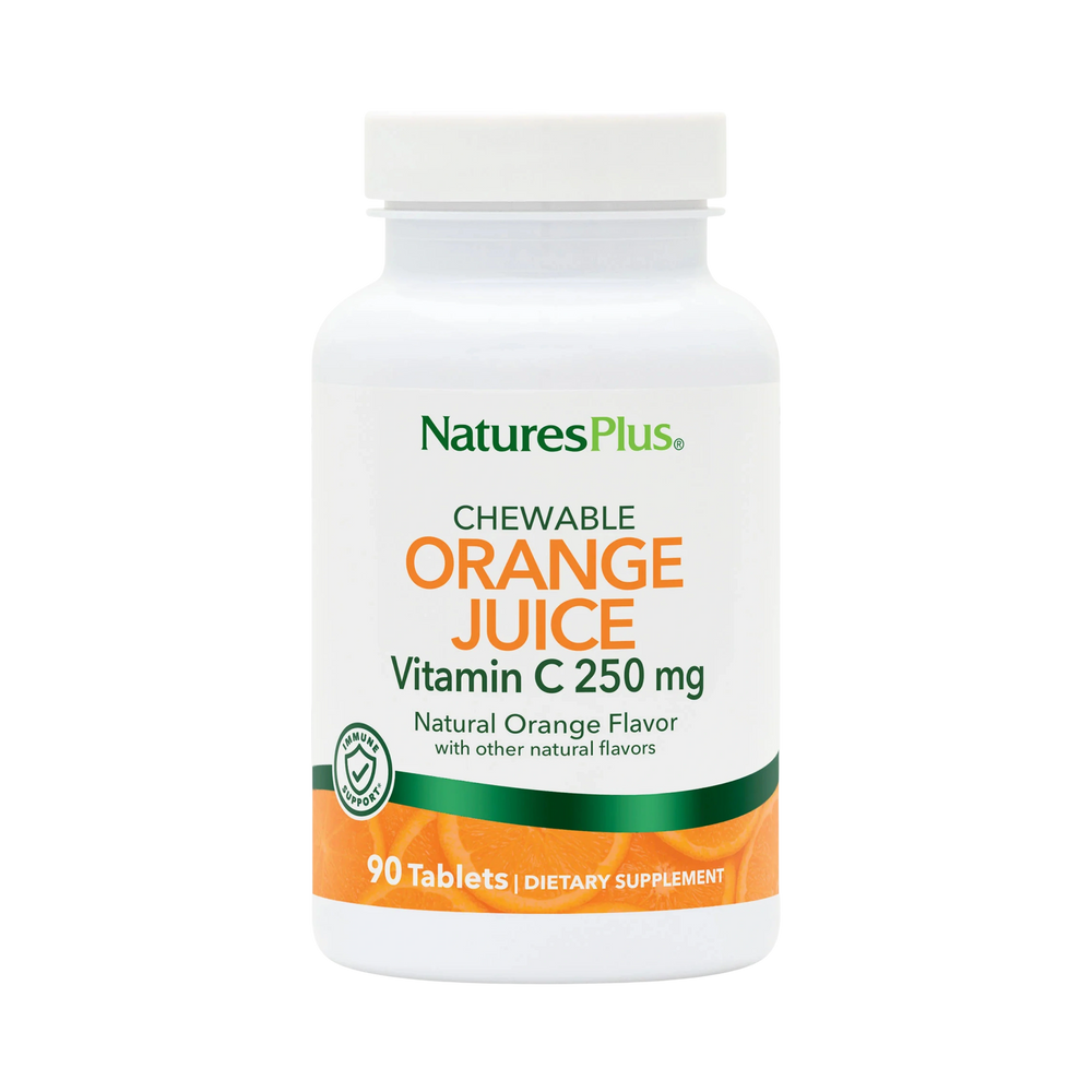 NaturesPlus, Orange Juice C, 250 Mg, 90 Chewable