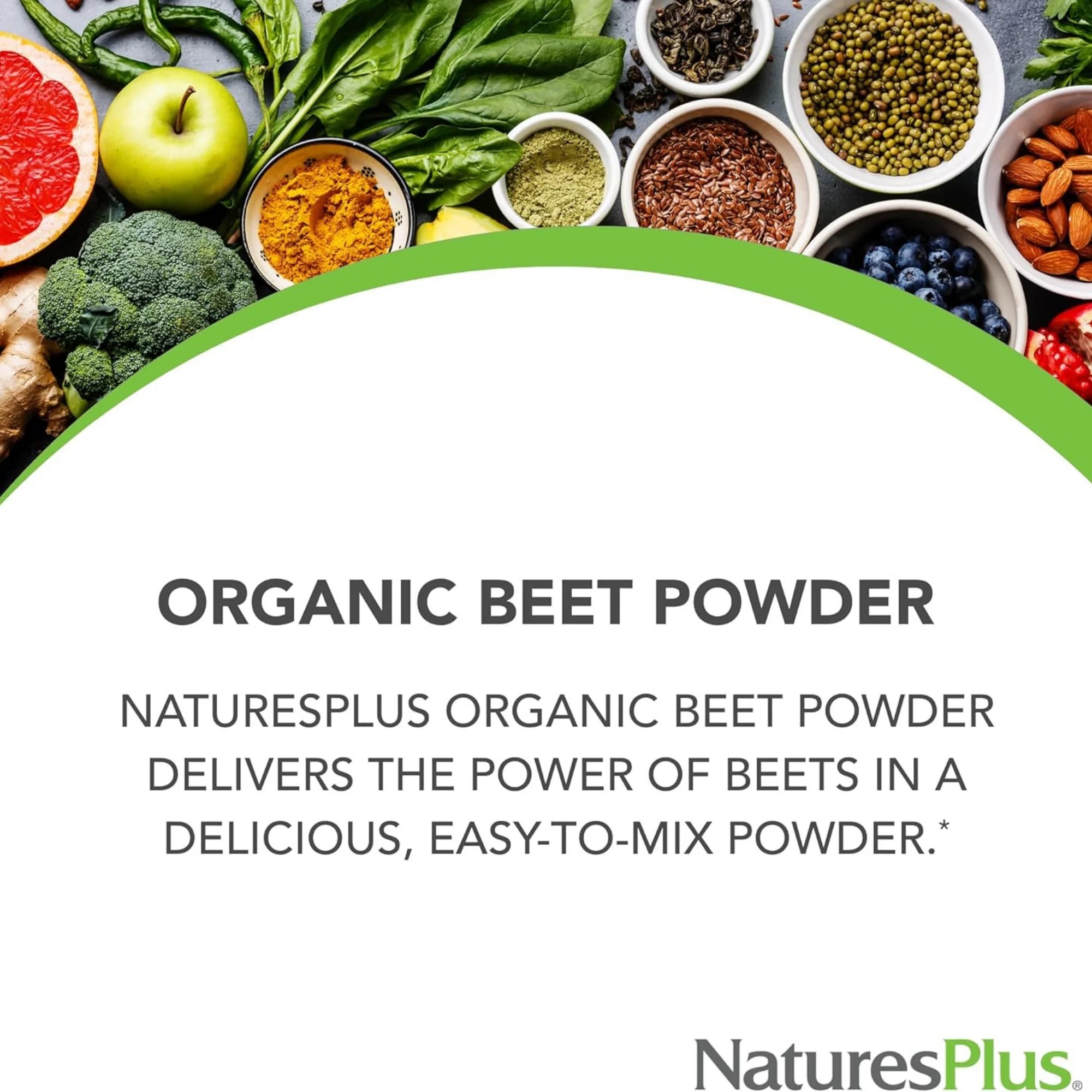 NaturesPlus, Organic Beet, 0.53 Lbs