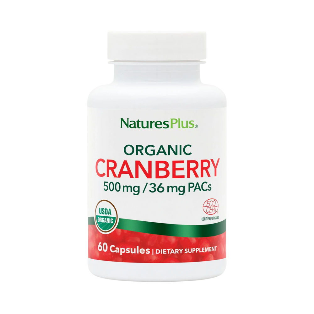 NaturesPlus, Organic Cranberry, 60 Capsules