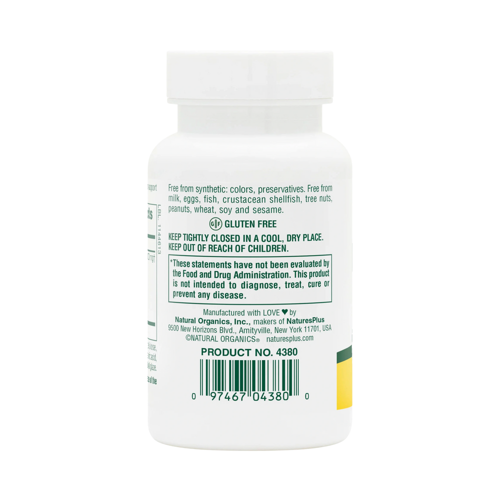 NaturesPlus, Pancreatin, 1,000 Mg, 60 Tablets