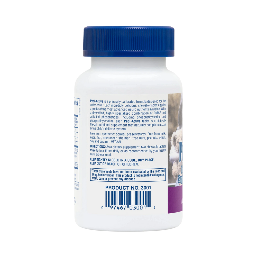 NaturesPlus, Pedi-Active, Mixed Berry, 120 Chewable Tablets