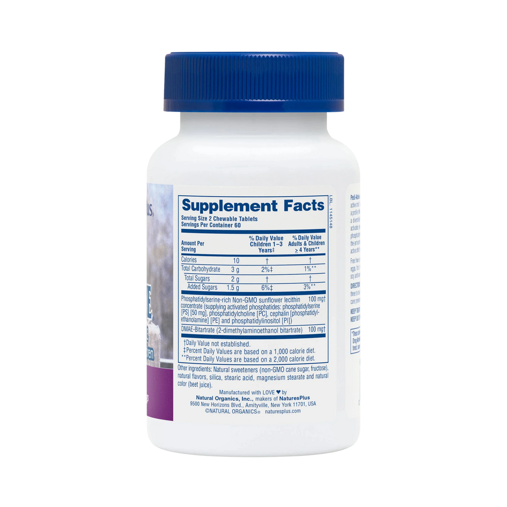 NaturesPlus, Pedi-Active, Mixed Berry, 120 Chewable Tablets