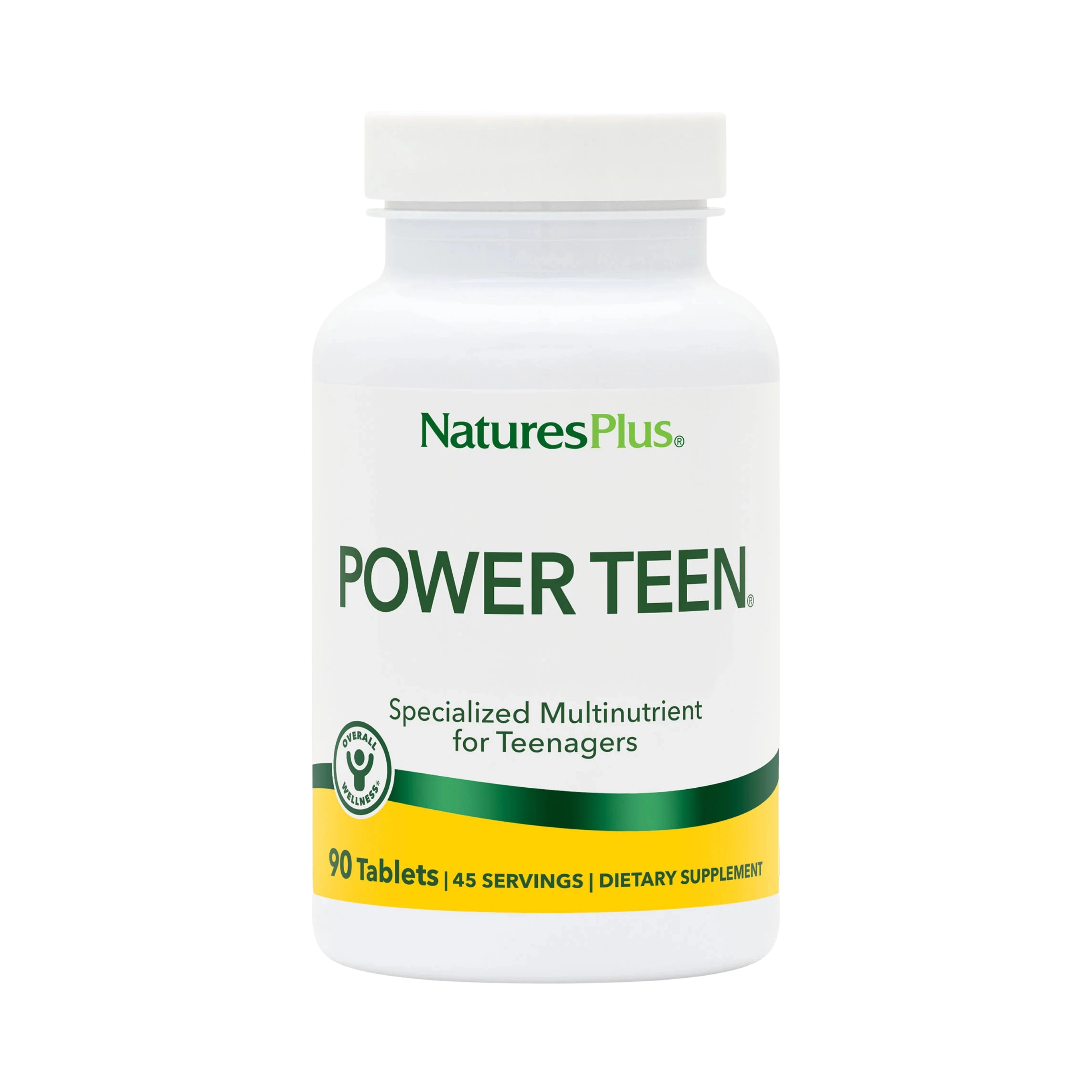 NaturesPlus, Power Teen, 90 Tablets
