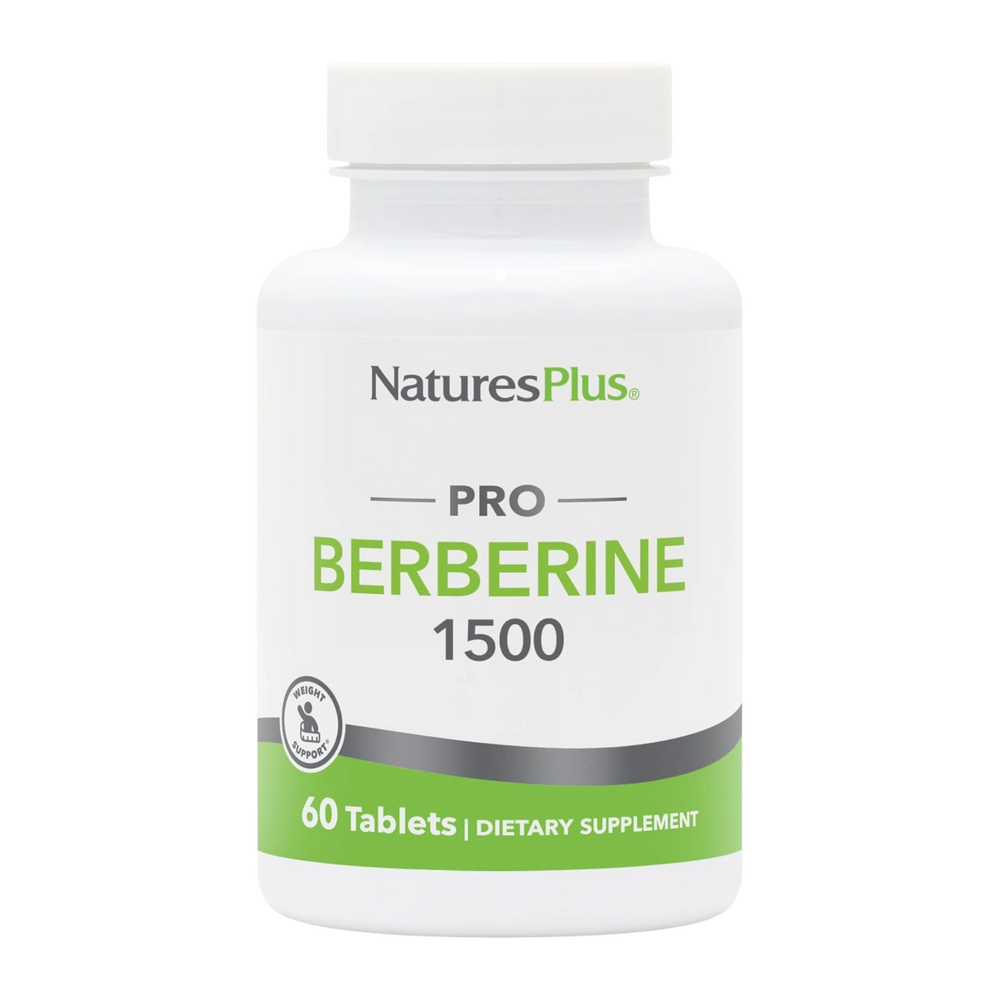 NaturesPlus, PRO Berberine, 1500 Mg, 60 Tablets