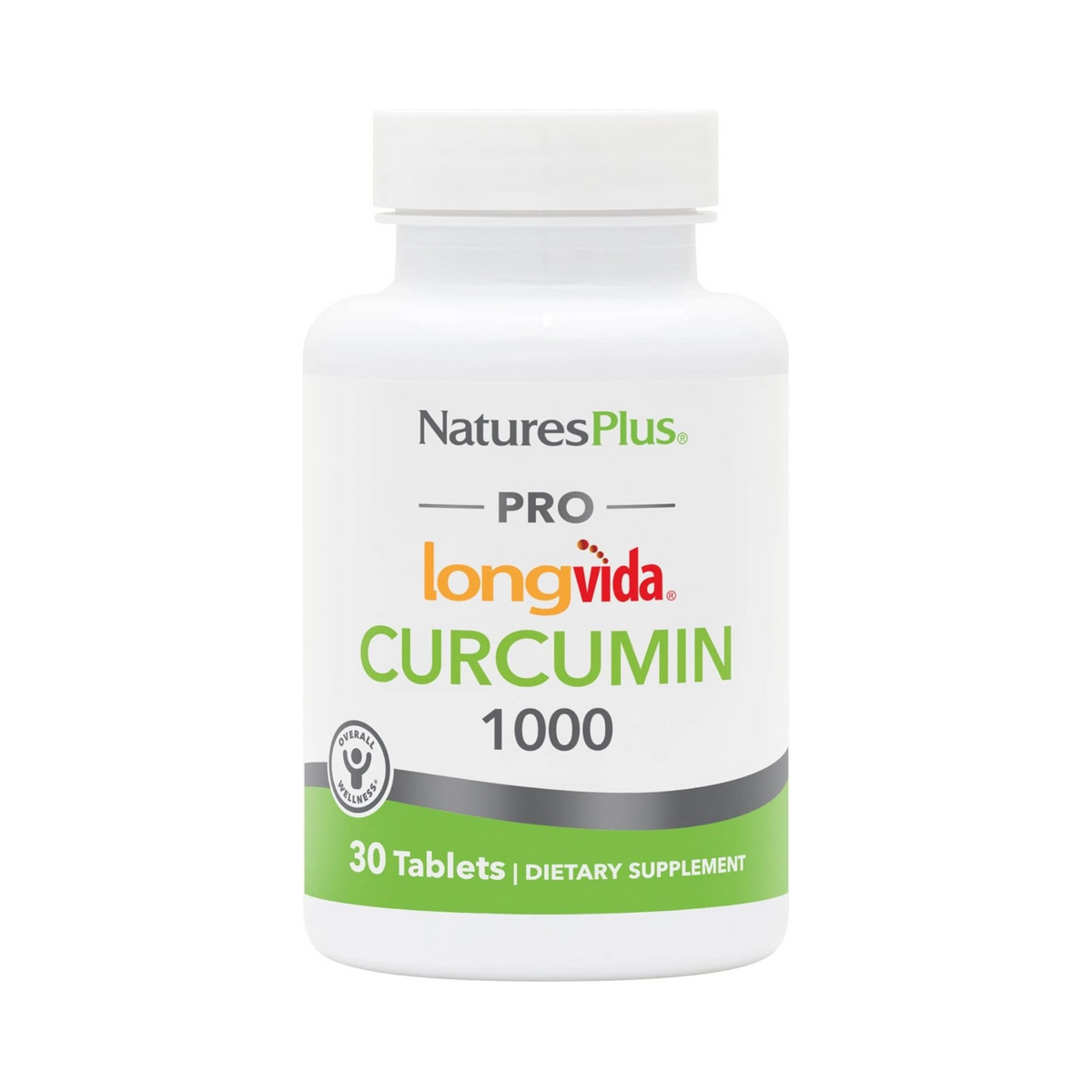 NaturesPlus, Pro Longvida Curcumin 1000, 1,000 Mg, 30 Tablets