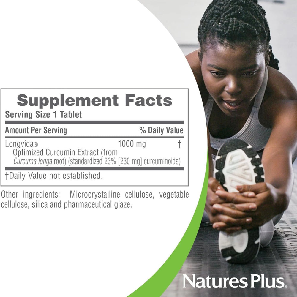 NaturesPlus, Pro Longvida Curcumin 1000, 1,000 Mg, 30 Tablets