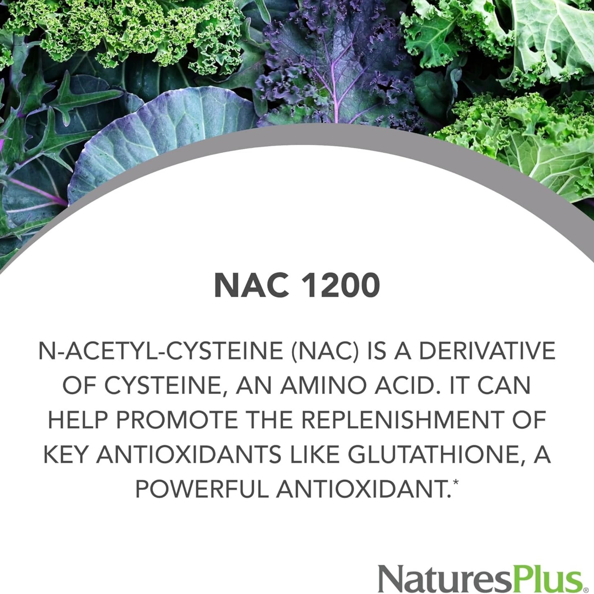 NaturesPlus, Pro NAC 1200, 60 Capsules