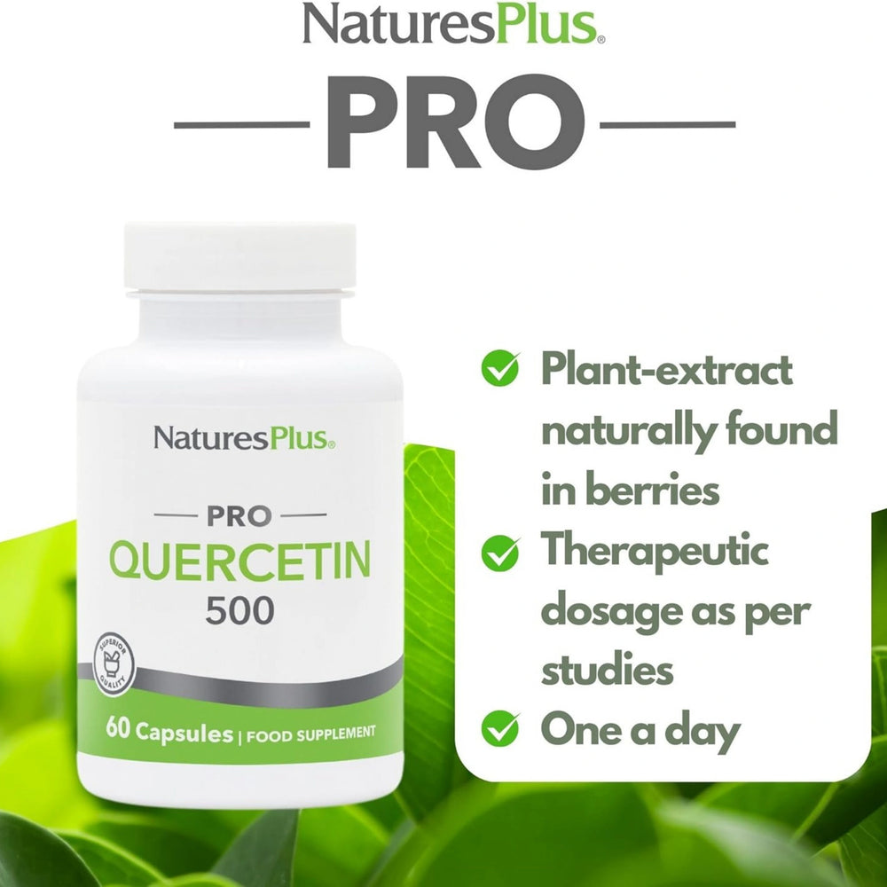 NaturesPlus, Pro Quercetin 500, 60 Capsules