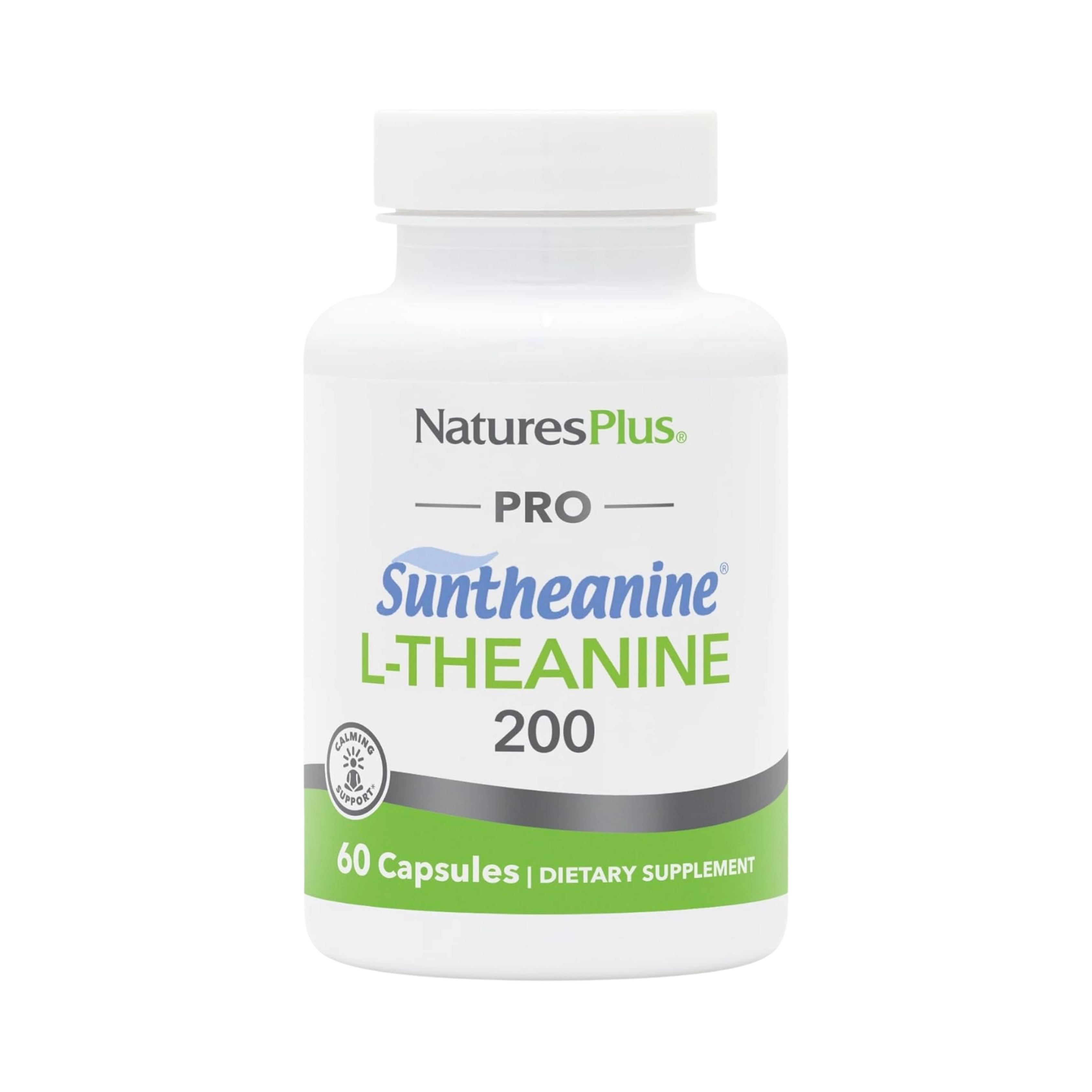 NaturesPlus, Pro, Suntheanine L-Theanine 200, 60 Capsules