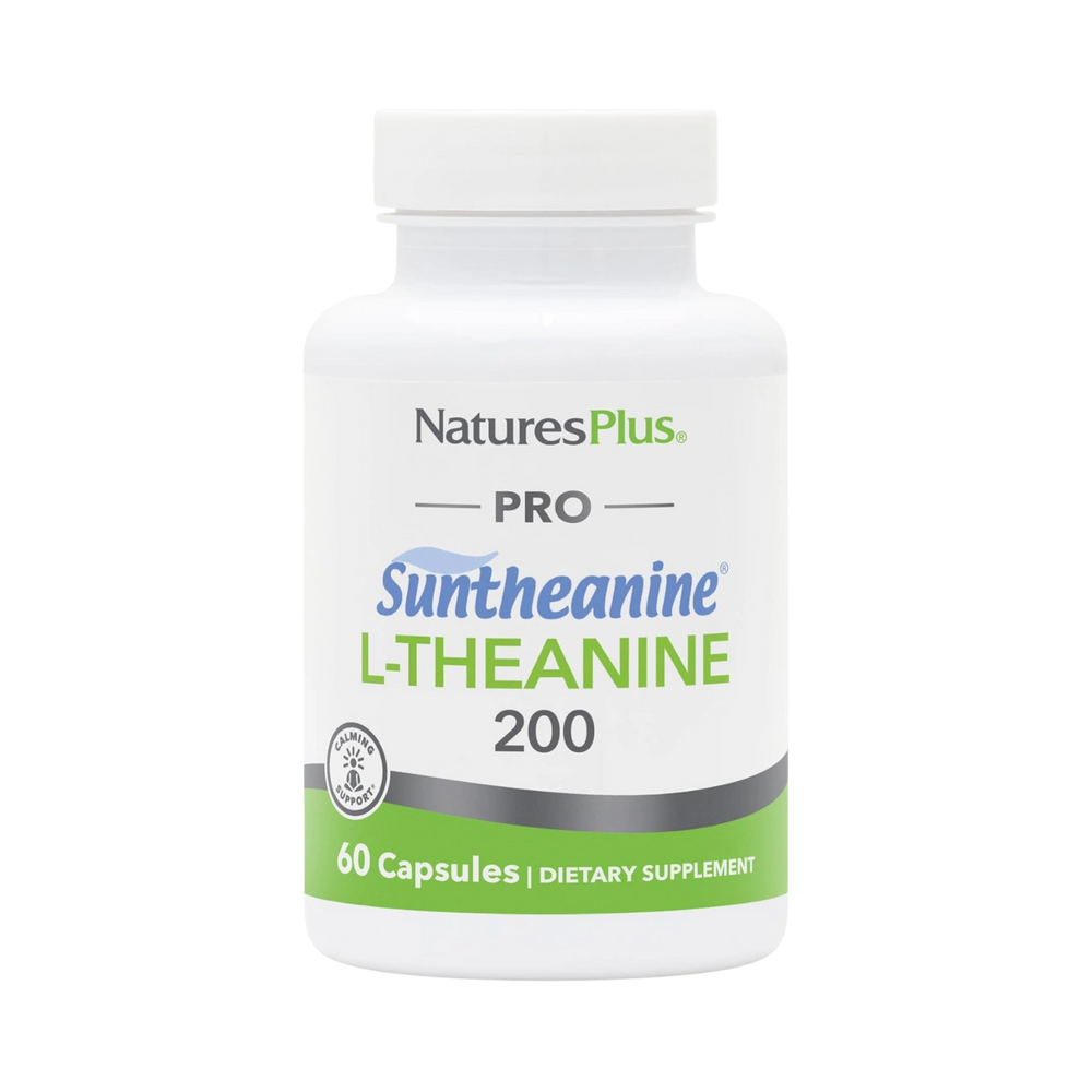 NaturesPlus, Pro, Suntheanine L-Theanine 200, 60 Capsules