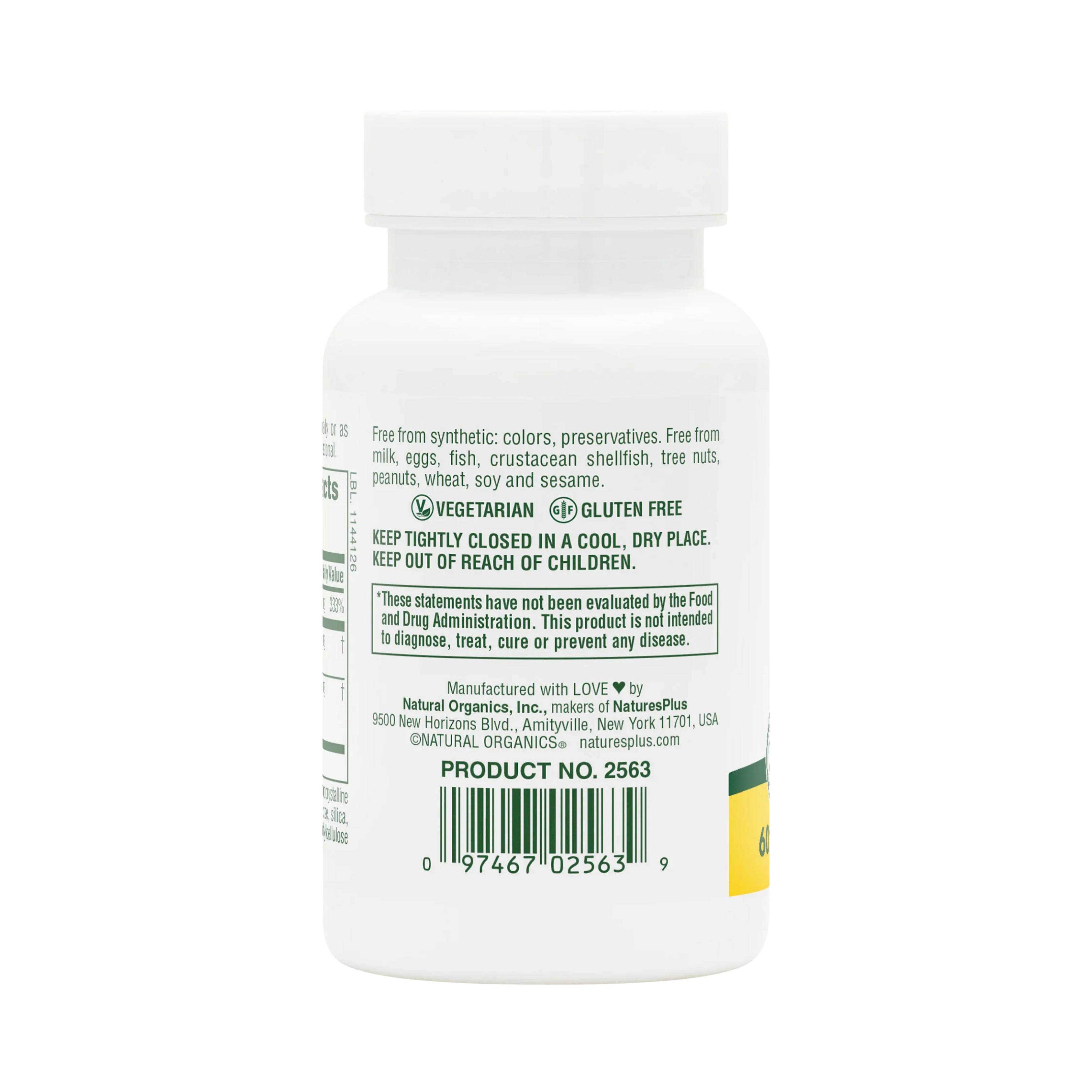 NaturesPlus, Quercetin Plus, 60 Tablets