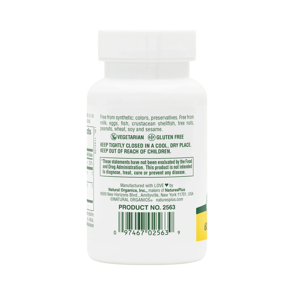 NaturesPlus, Quercetin Plus, 60 Tablets