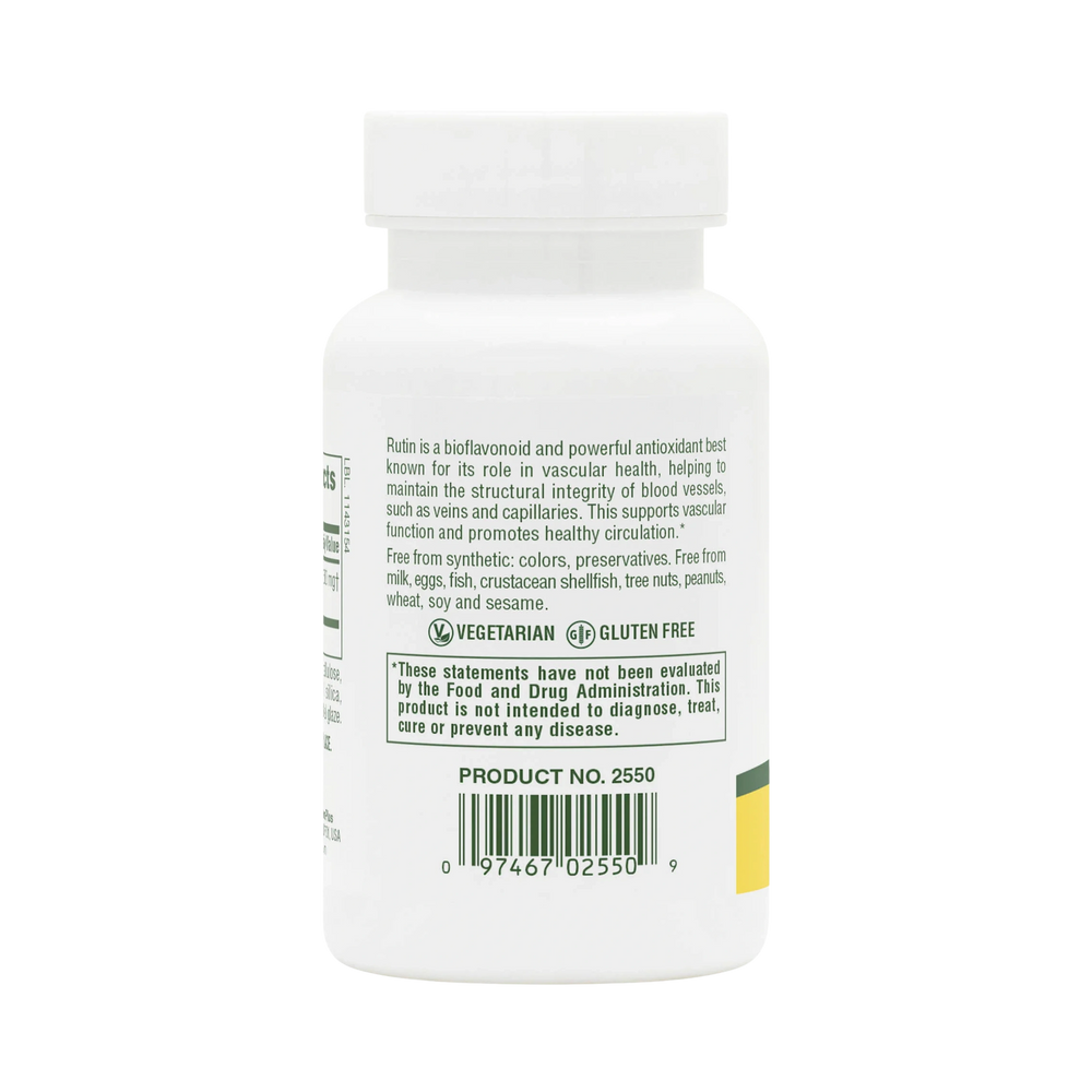 NaturesPlus, Rutin, 500 Mg, 60 Tablets