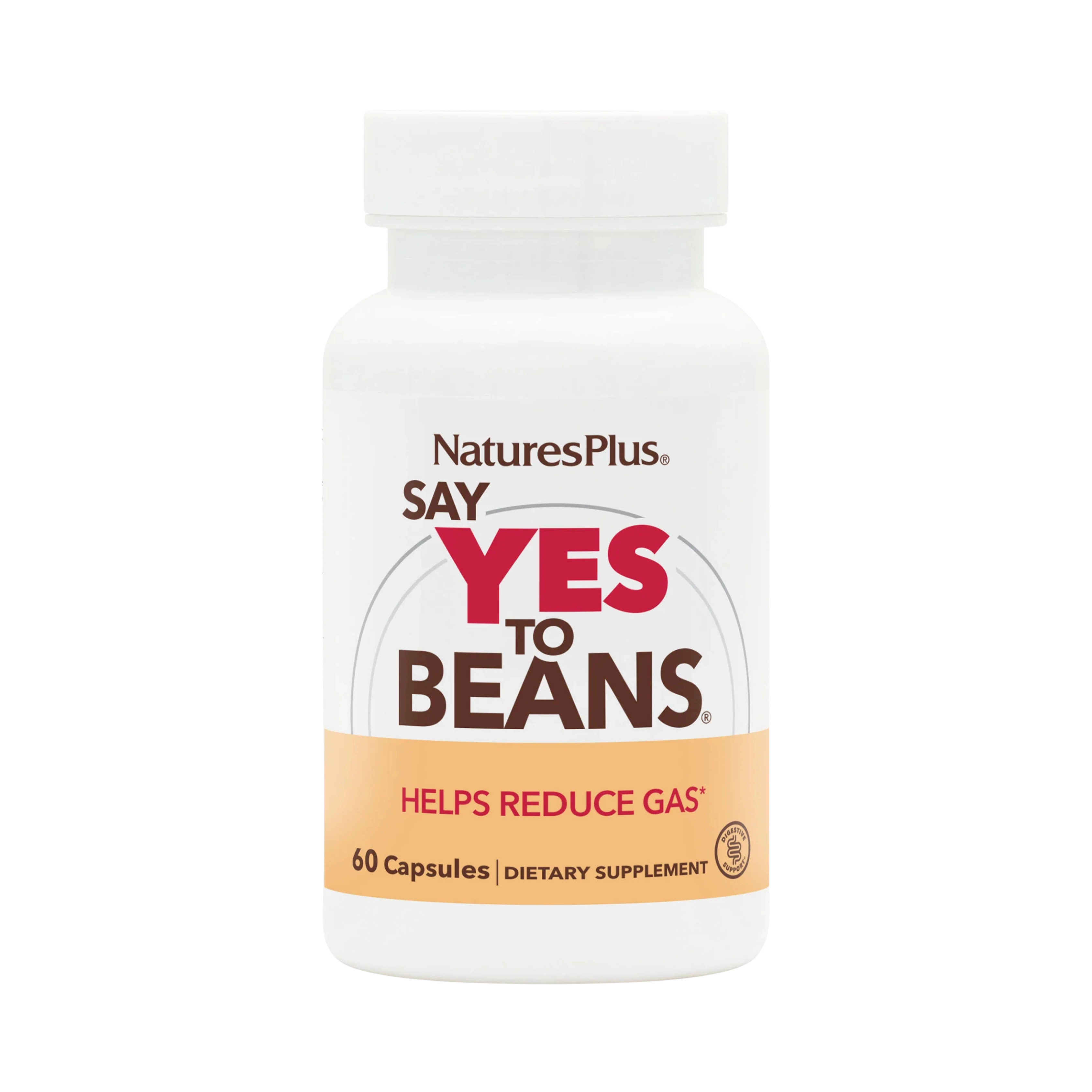 NaturesPlus, Say Yes to Beans, 60 Vegan Capsules