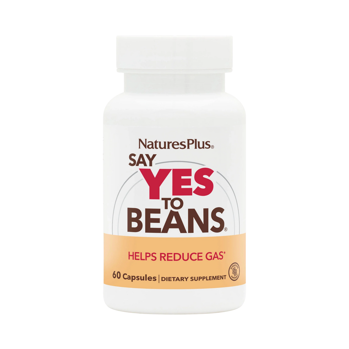 NaturesPlus, Say Yes to Beans, 60 Vegan Capsules