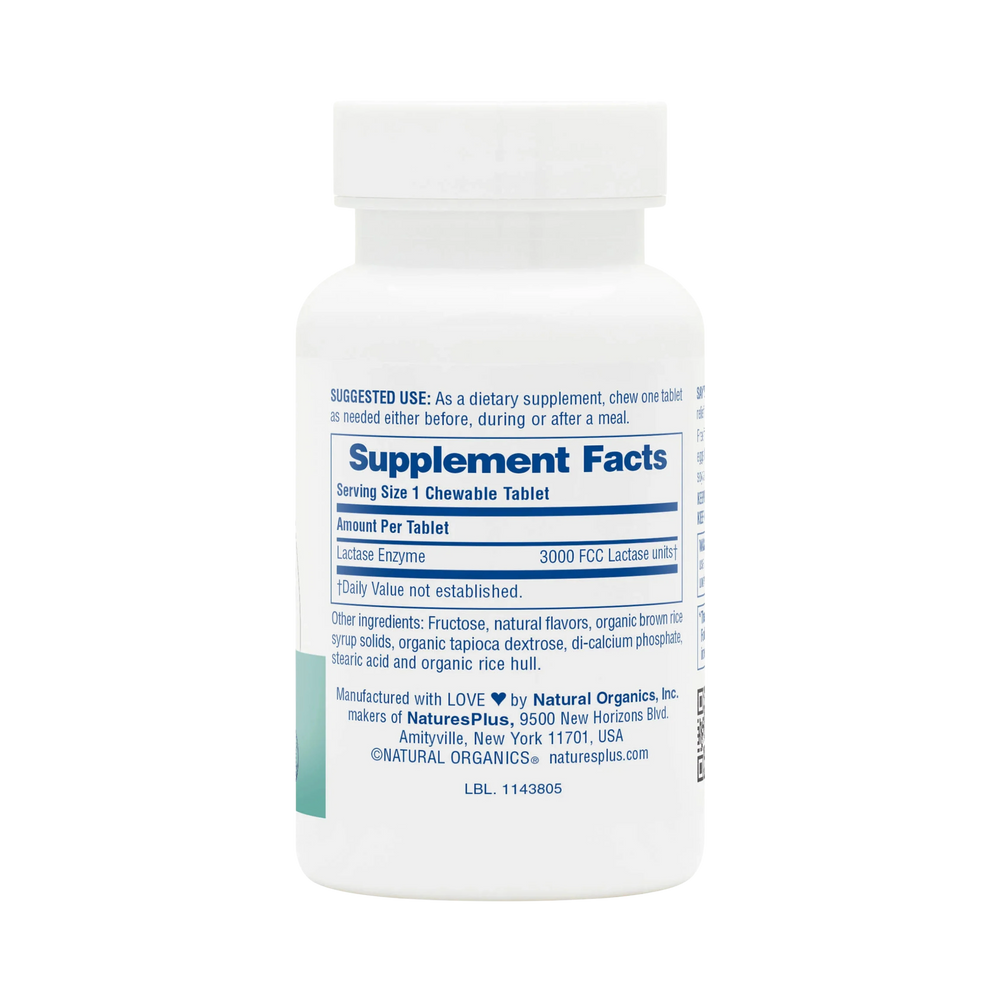 NaturesPlus, Say Yes to Dairy, French Vanilla, 60 Tablets