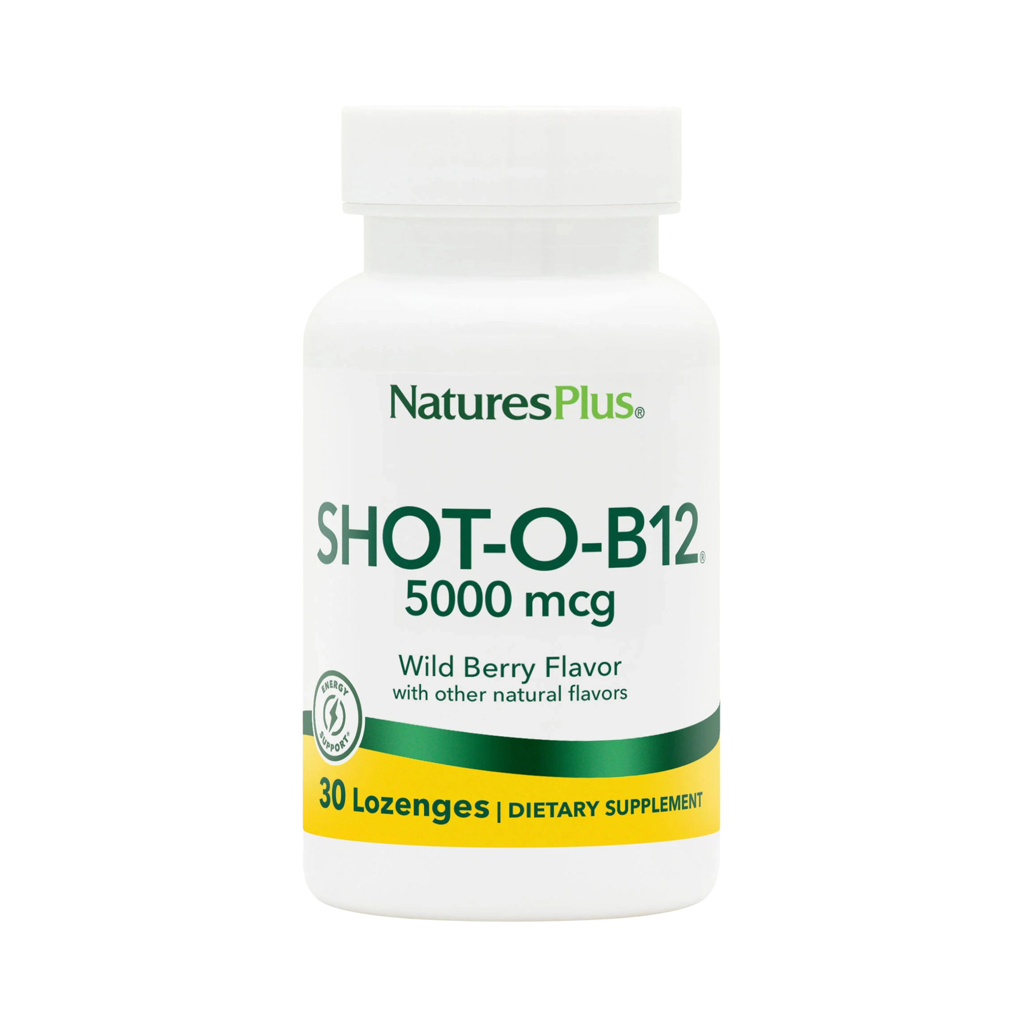 NaturesPlus, Shot-O-B12, 30 Lozenge