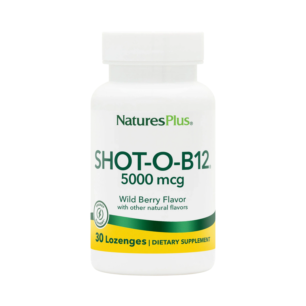 NaturesPlus, Shot-O-B12, 30 Lozenge