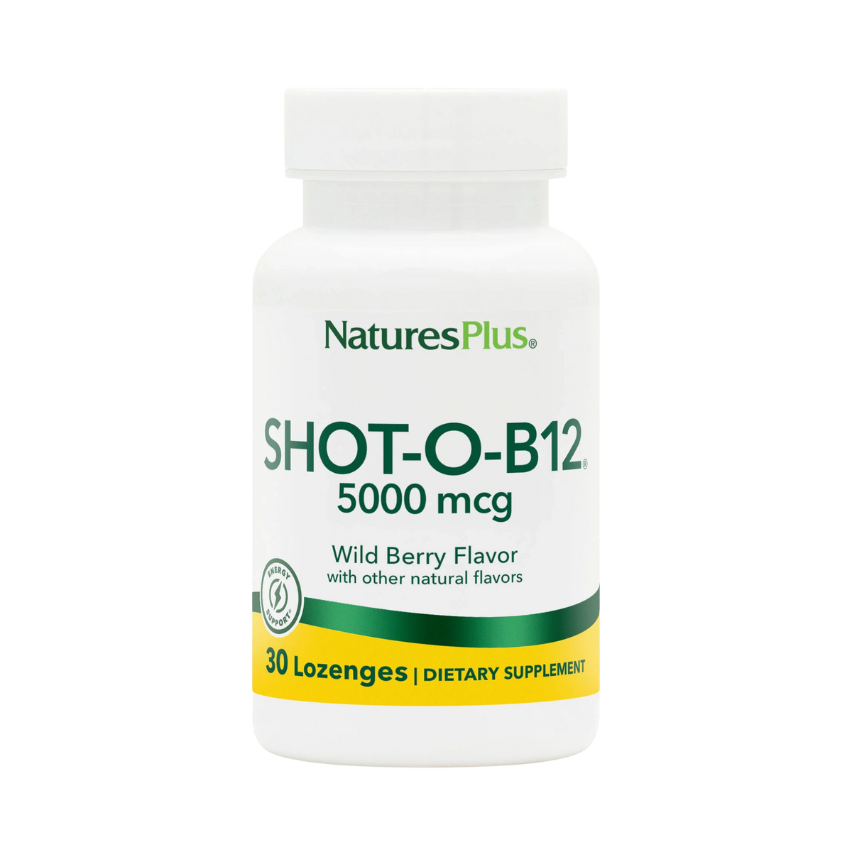 NaturesPlus, Shot-O-B12, 30 Lozenge