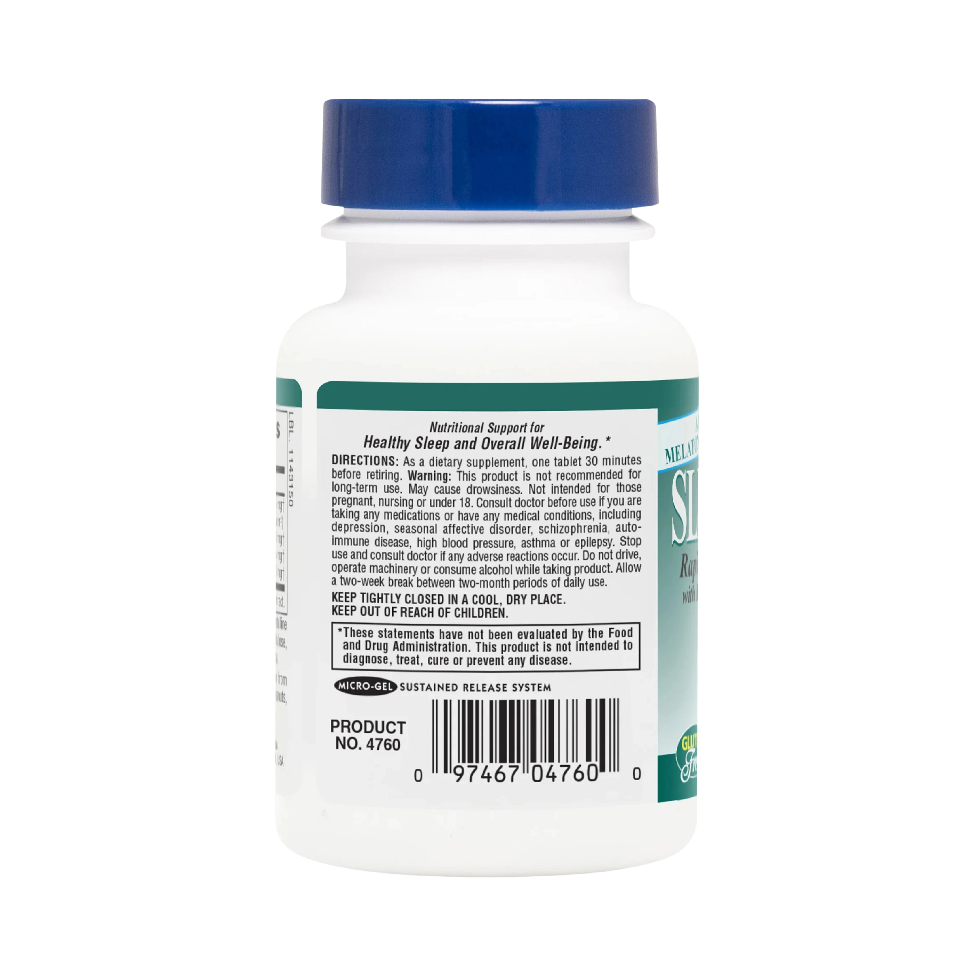 NaturesPlus, Sleep Assure, 60 Bi-Layered Tablets