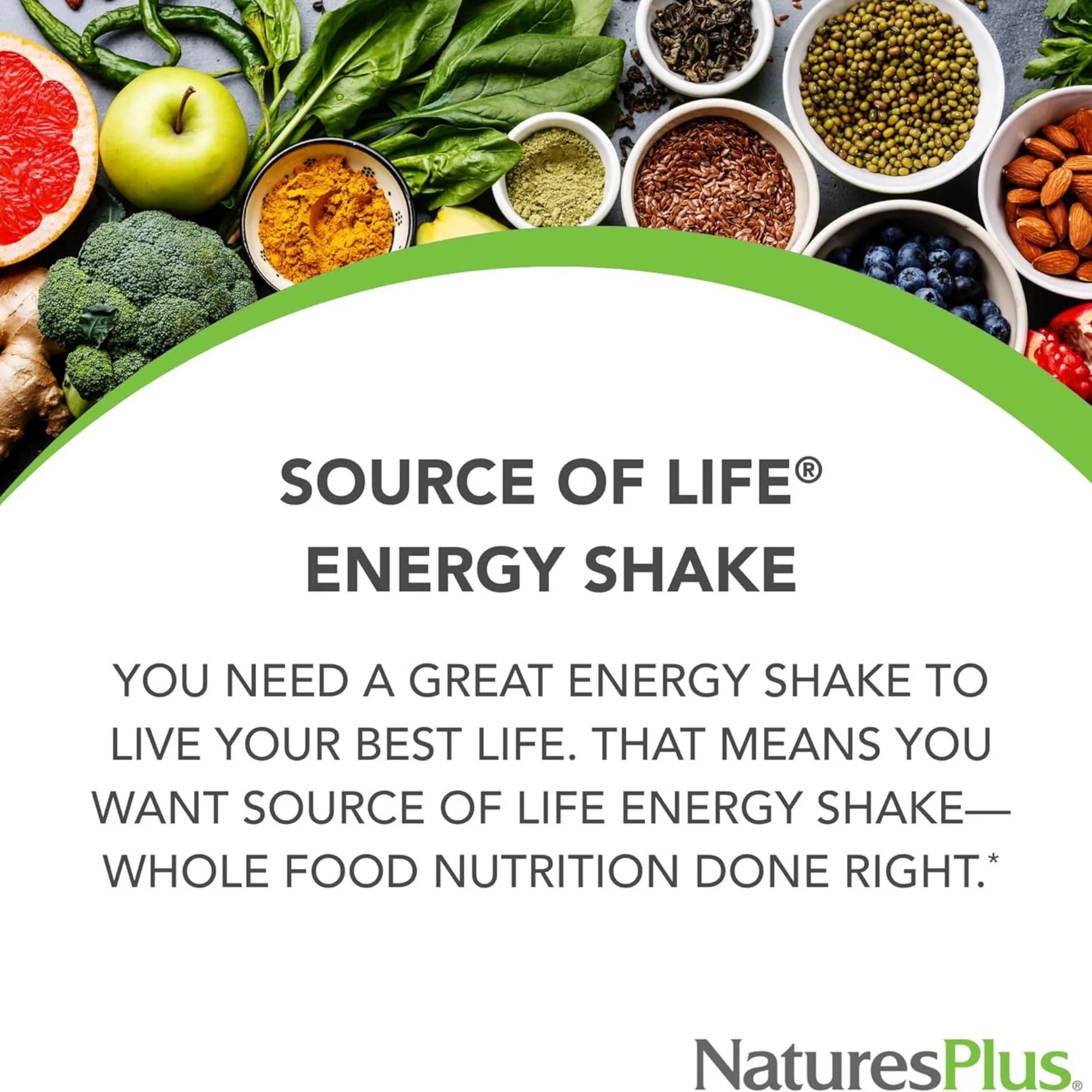 NaturesPlus, Source of Life Energy Shake, 5 Lbs