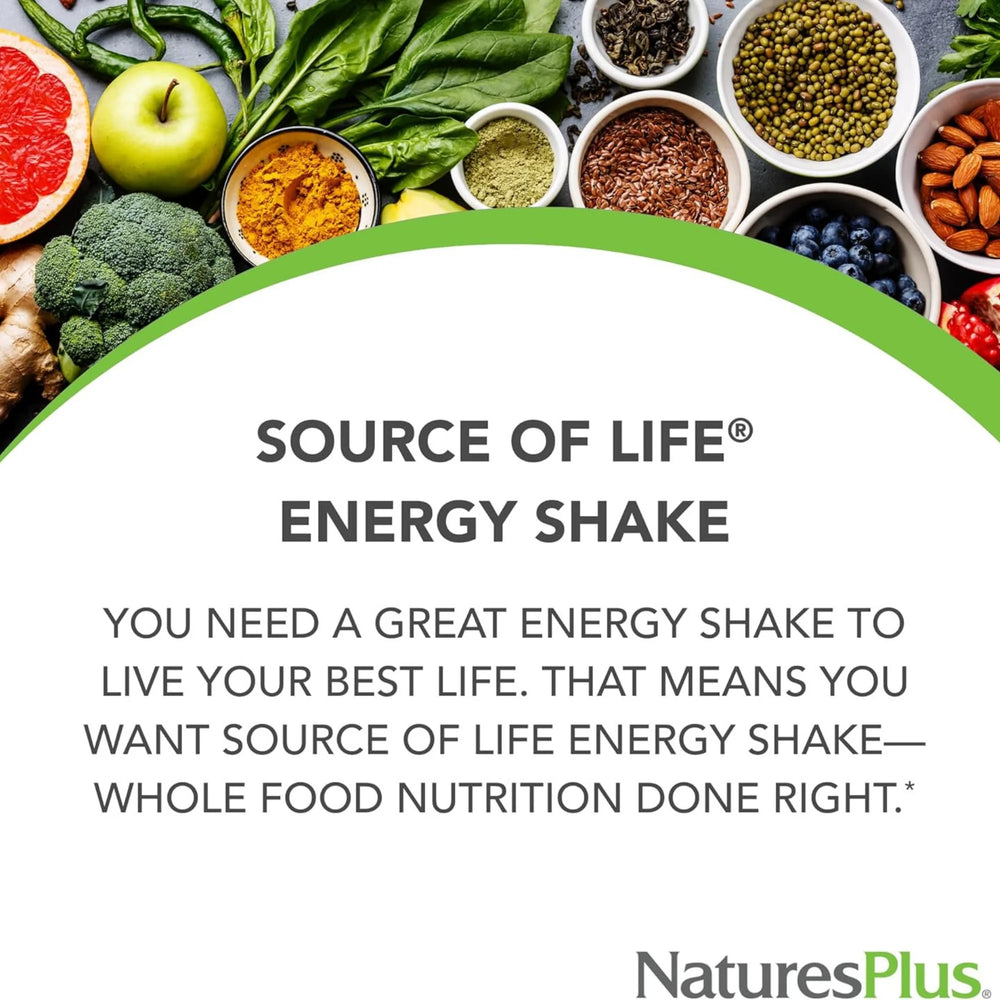 NaturesPlus, Source of Life Energy Shake, 5 Lbs