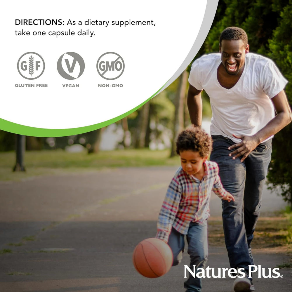 NaturesPlus, Source of Life, Garden, Folate, 60 Vegan Capsules