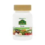 NaturesPlus, Source of Life Garden, Iron, 30 Vegan Capsules